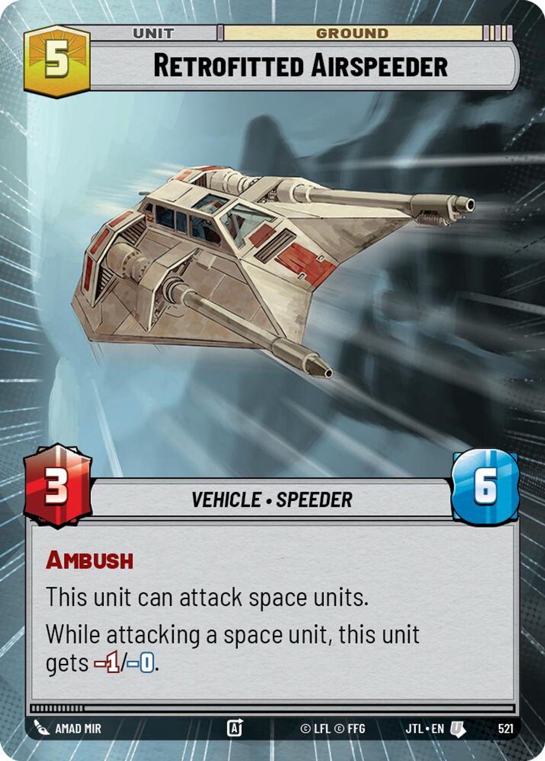 Retrofitted Airspeeder — Jump To Lightspeed 521