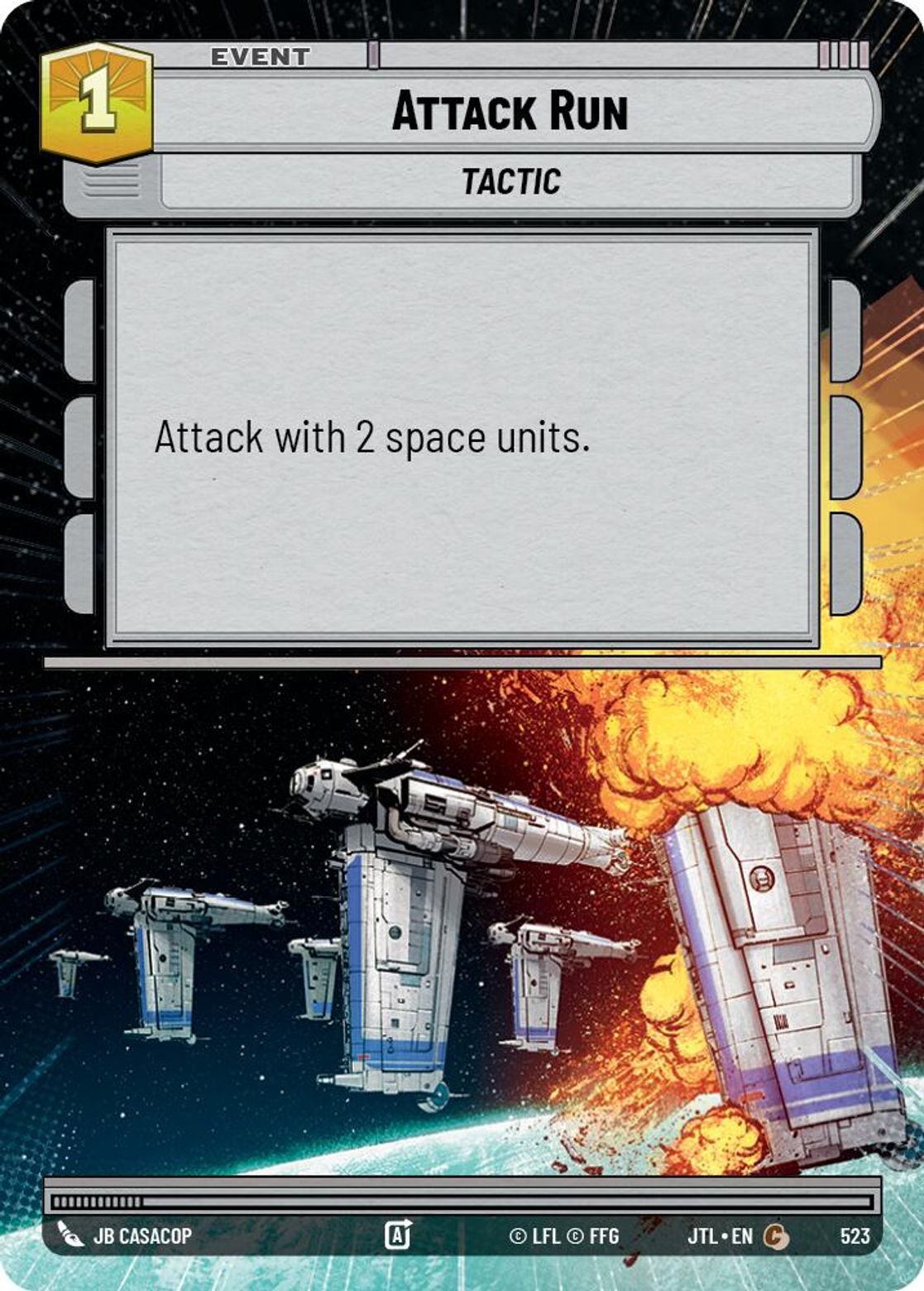 Attack Run — Jump To Lightspeed 523