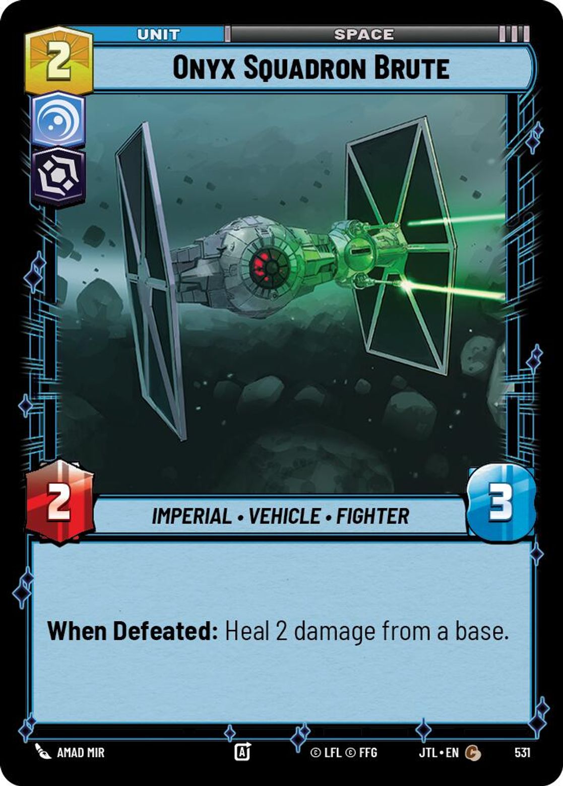 Onyx Squadron Brute — Jump To Lightspeed 531