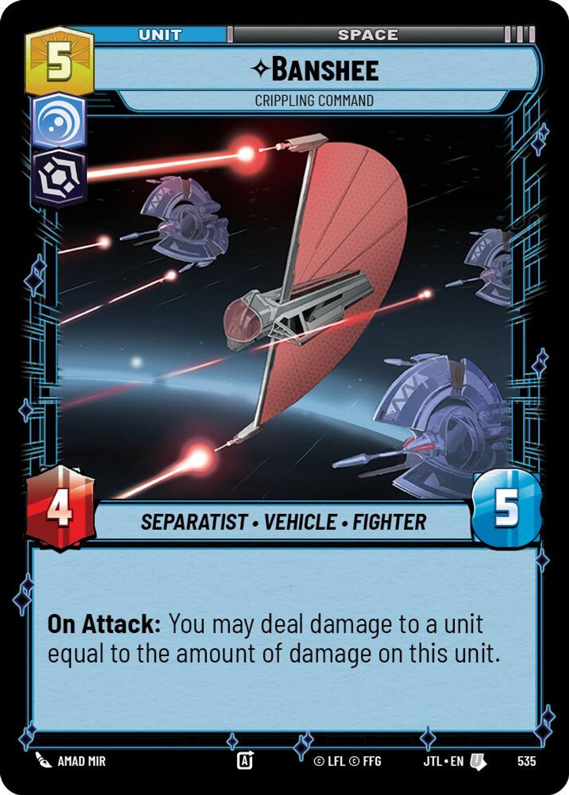 Banshee, Crippling Command — Jump To Lightspeed 535