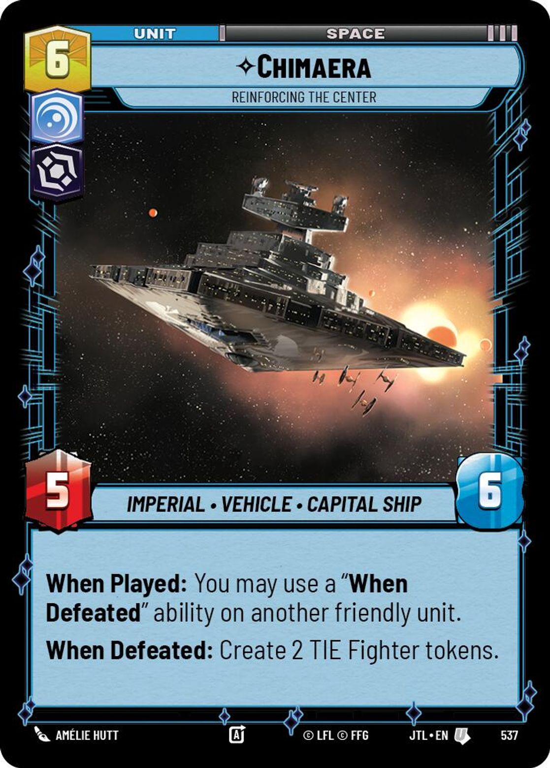 Chimaera, Reinforcing the Center — Jump To Lightspeed 537