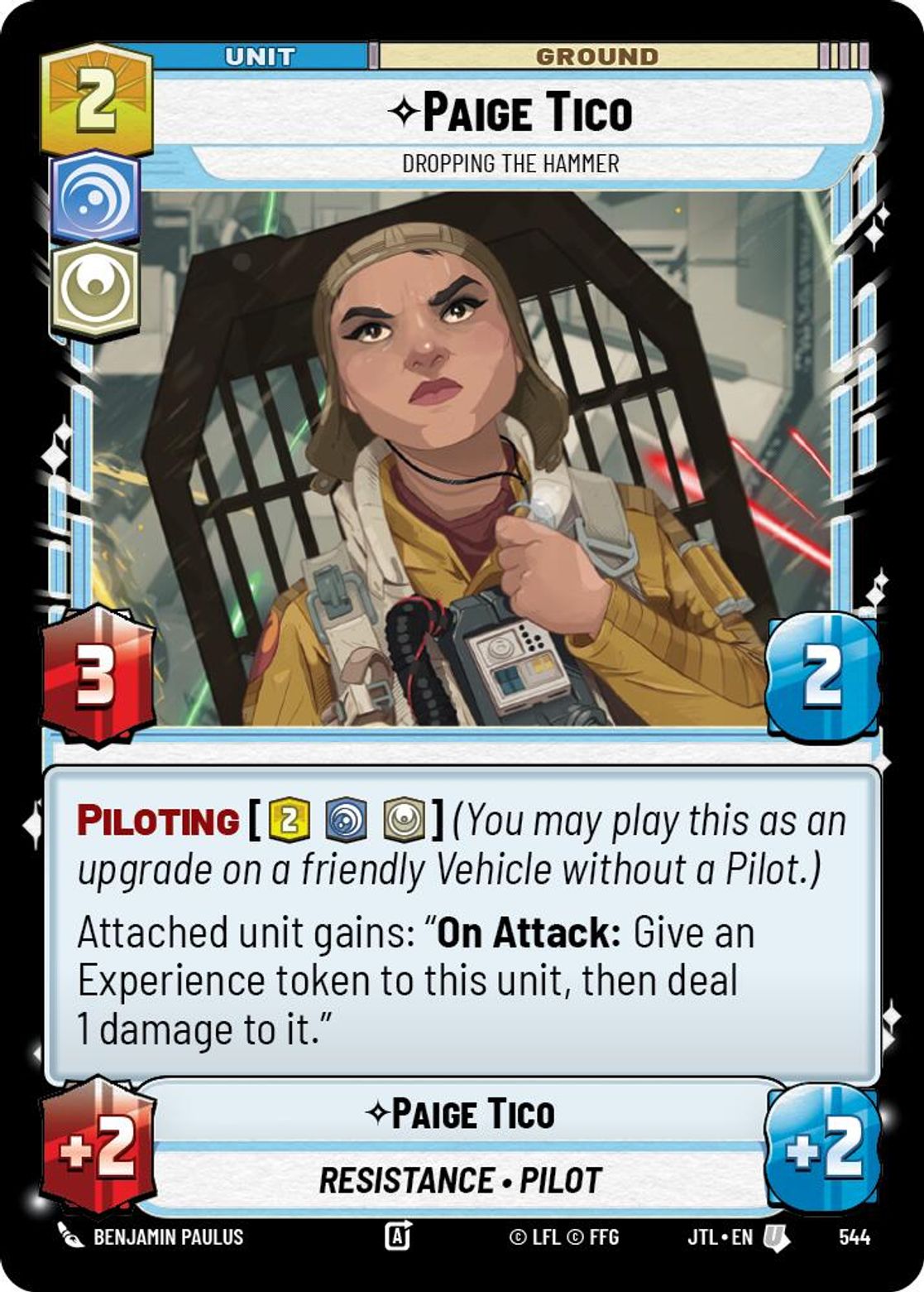 Paige Tico, Dropping the Hammer — Jump To Lightspeed 544