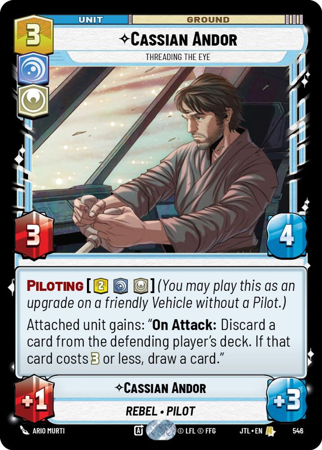 Cassian Andor, Threading the Eye — Jump To Lightspeed 546