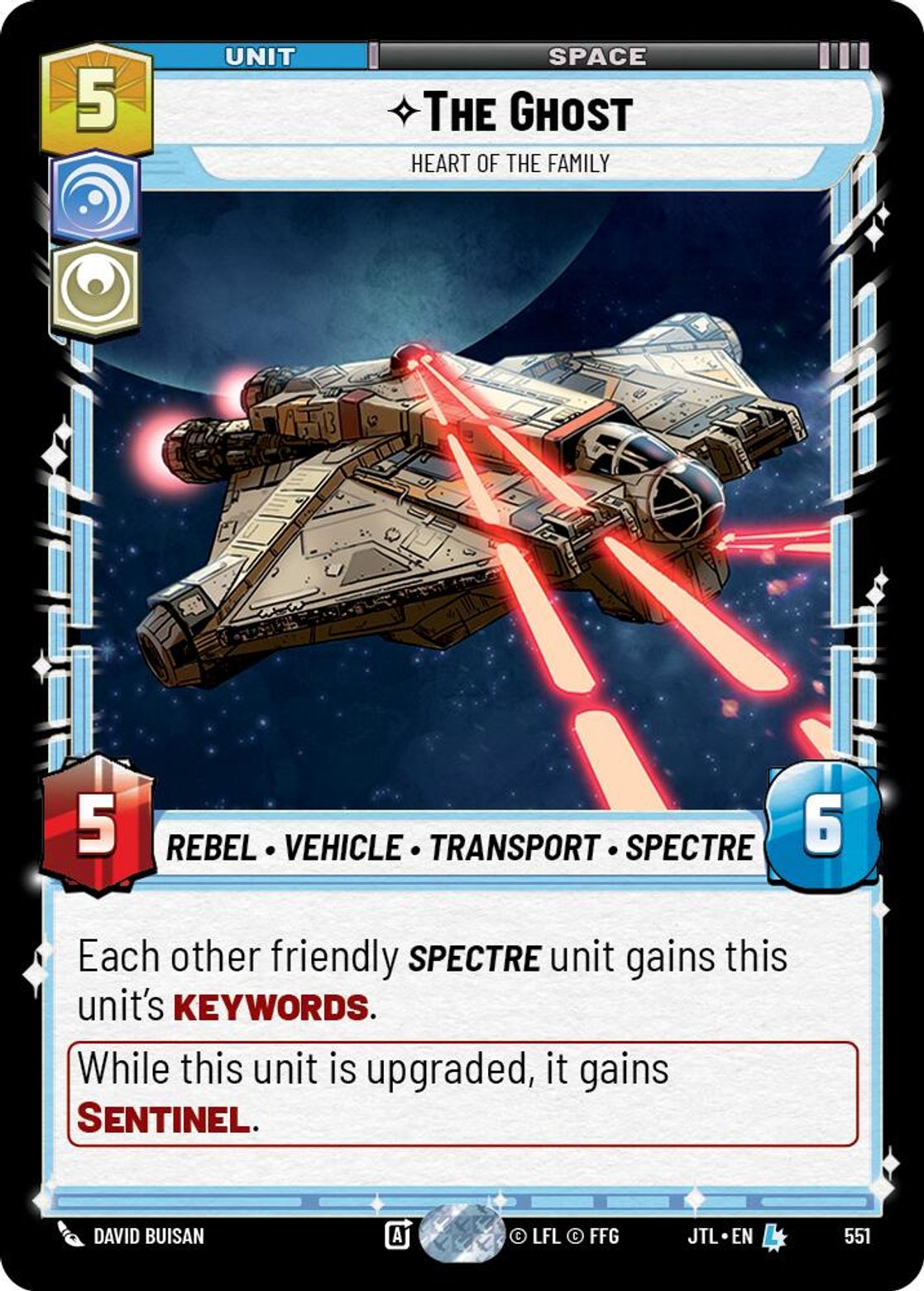 The Ghost, Heart of the Family — Jump To Lightspeed 551