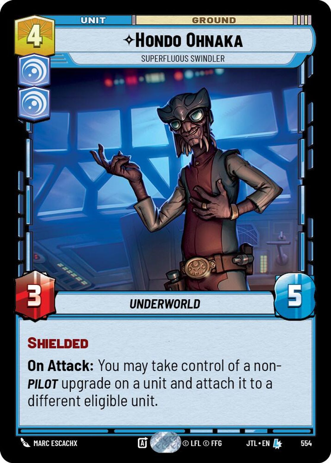Hondo Ohnaka, Superfluous Swindler — Jump To Lightspeed 554