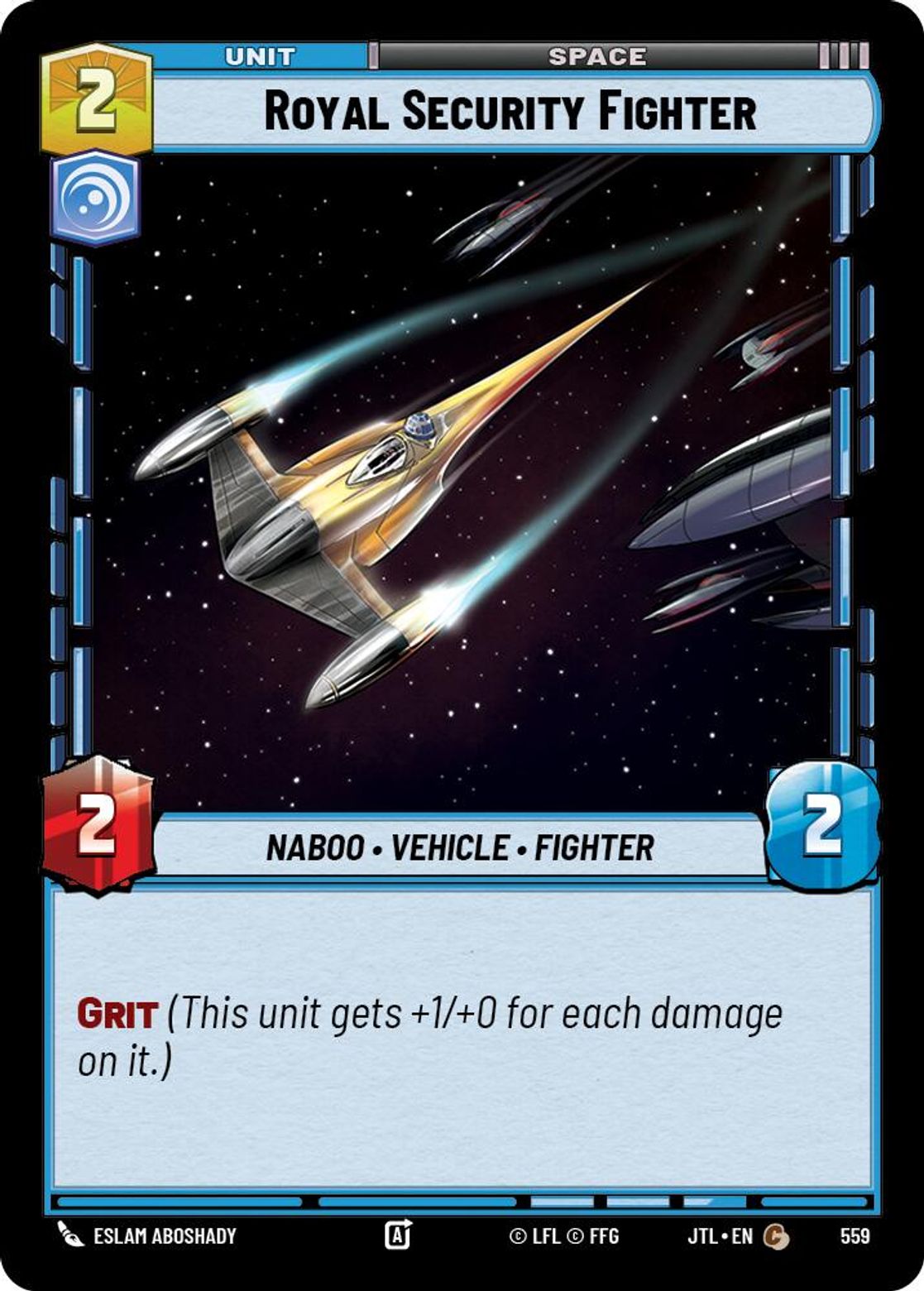 Royal Security Fighter — Jump To Lightspeed 559
