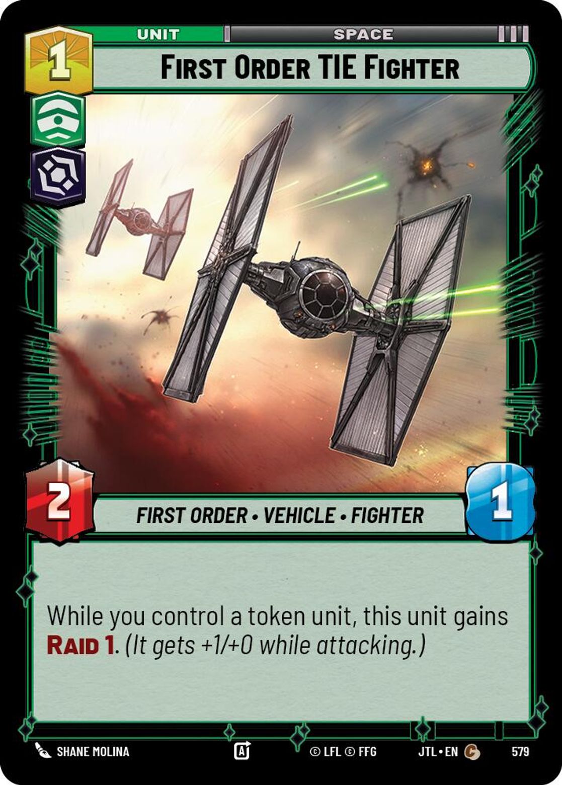 First Order TIE Fighter — Jump To Lightspeed 579
