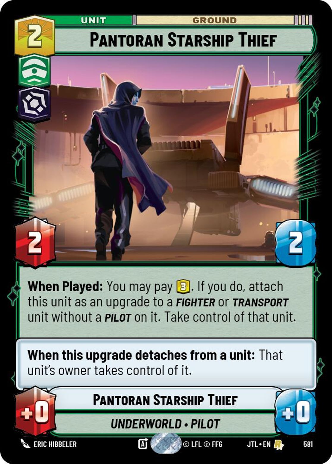 Pantoran Starship Thief — Jump To Lightspeed 581