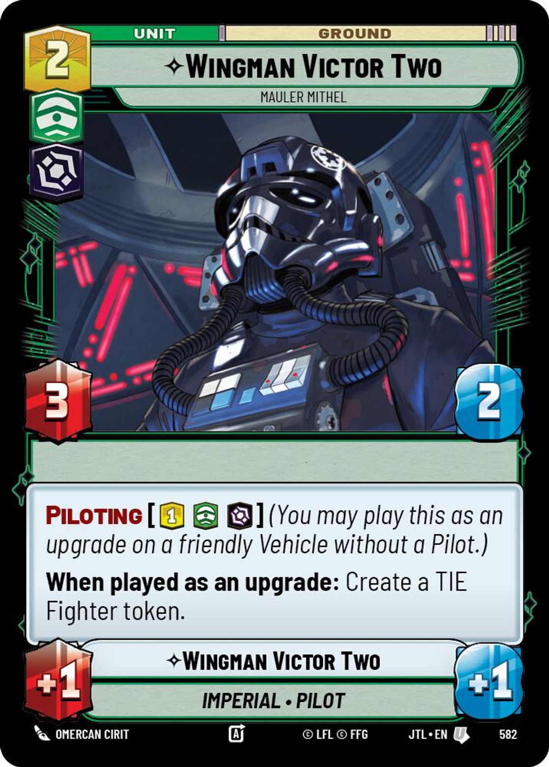 Wingman Victor Two, Mauler Mithel — Jump To Lightspeed 582