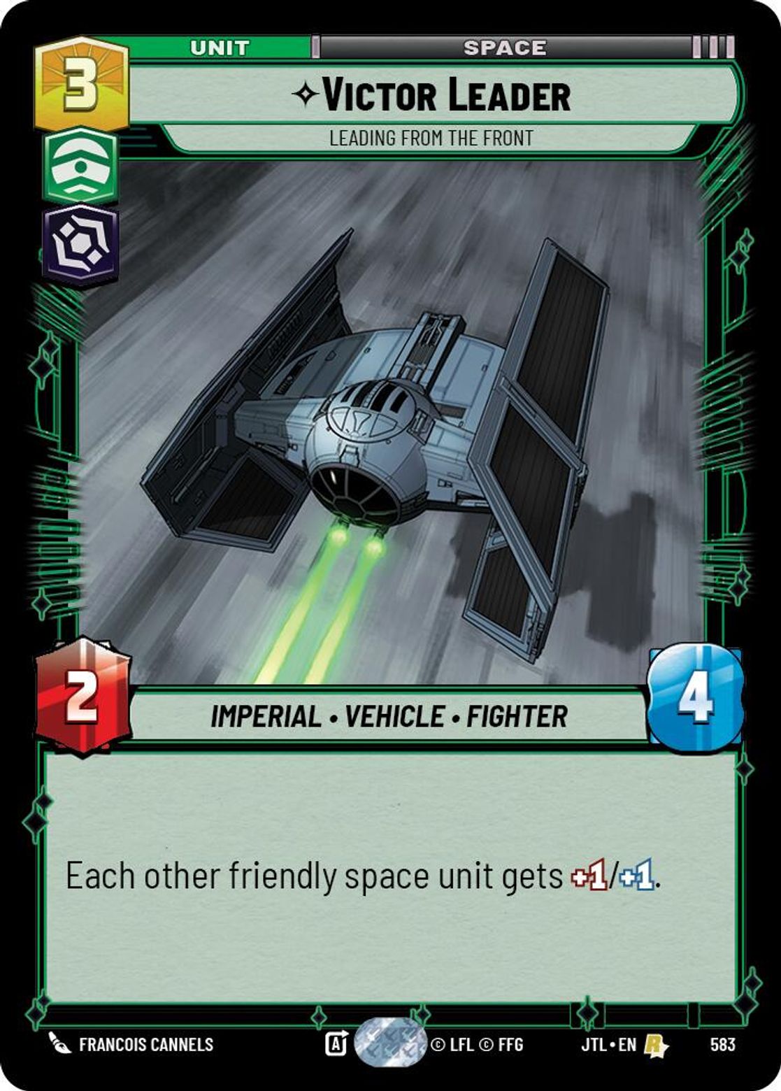 Victor Leader, Leading From the Front — Jump To Lightspeed 583