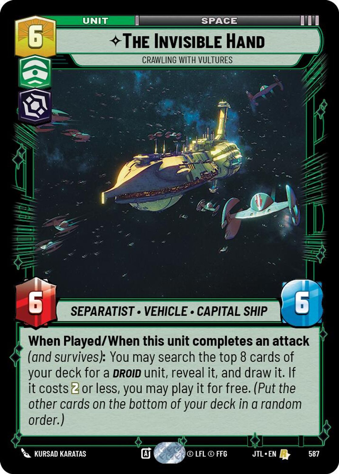 The Invisible Hand, Crawling With Vultures — Jump To Lightspeed 587