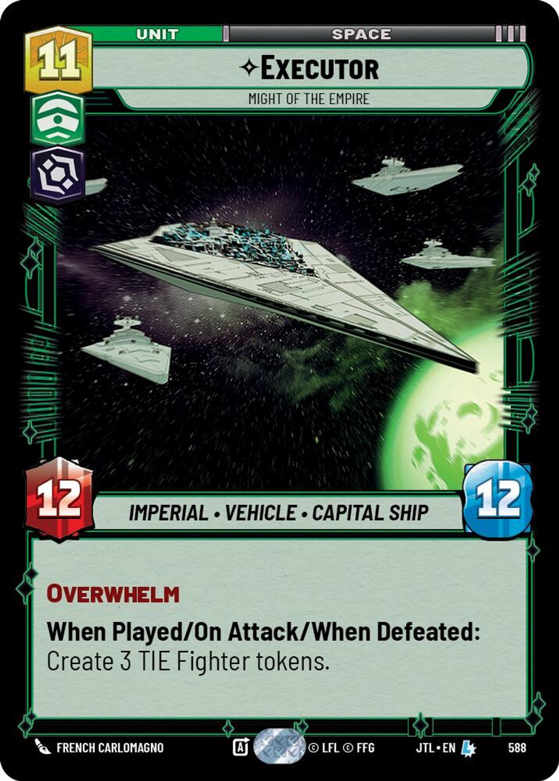 Executor, Might of the Empire — Jump To Lightspeed 588