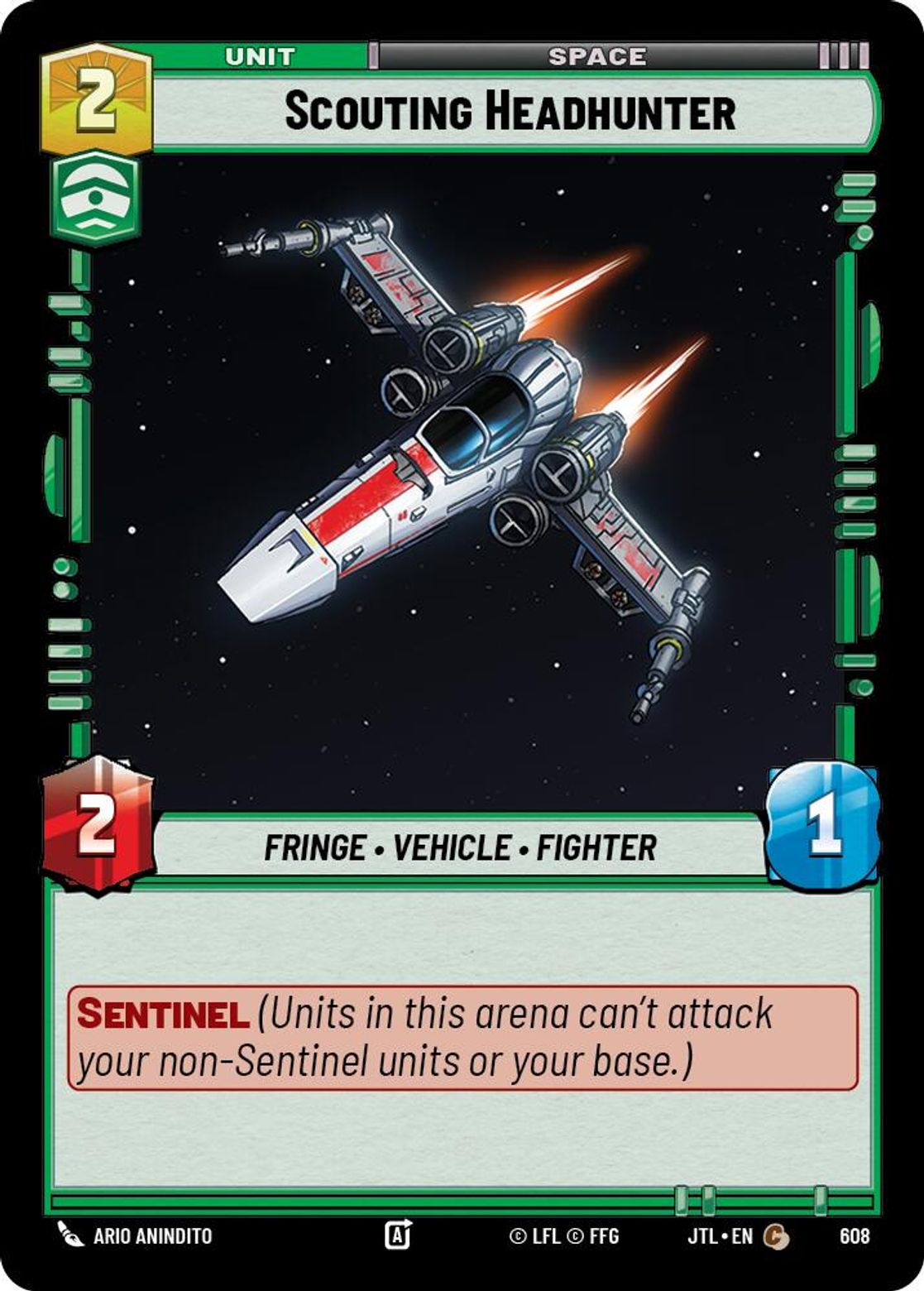 Scouting Headhunter — Jump To Lightspeed 608