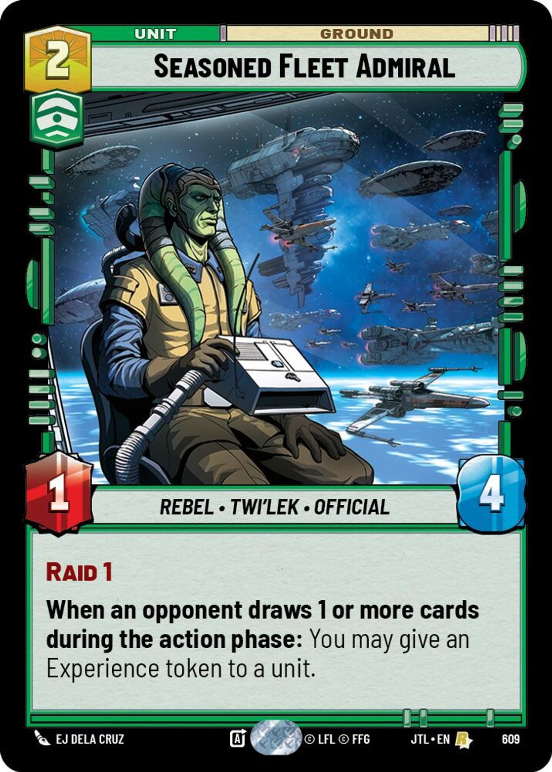 Seasoned Fleet Admiral — Jump To Lightspeed 609