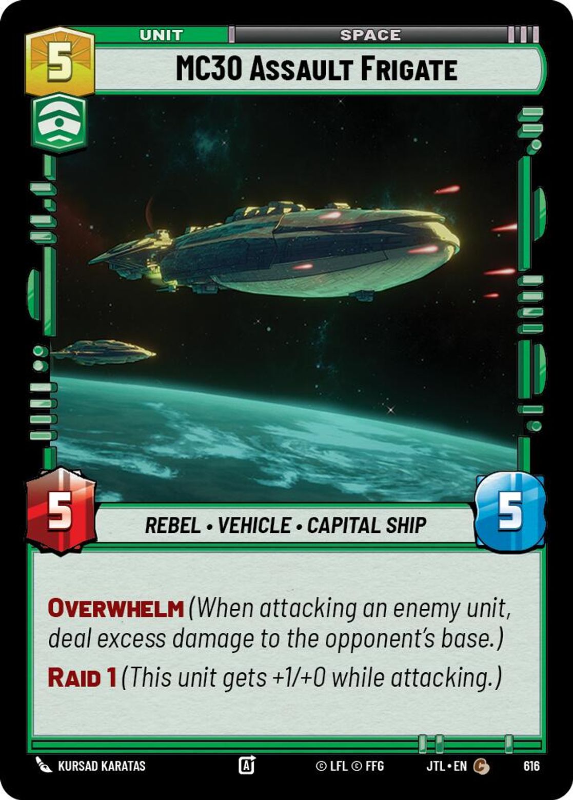 MC30 Assault Frigate — Jump To Lightspeed 616
