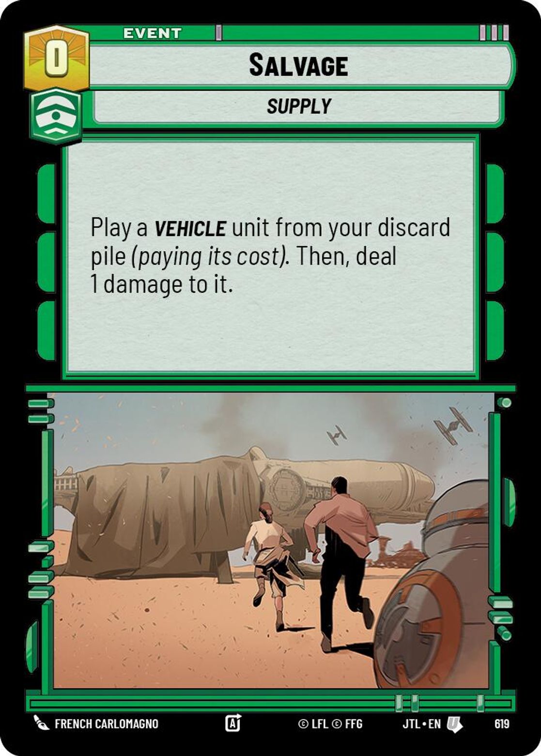 Salvage — Jump To Lightspeed 619