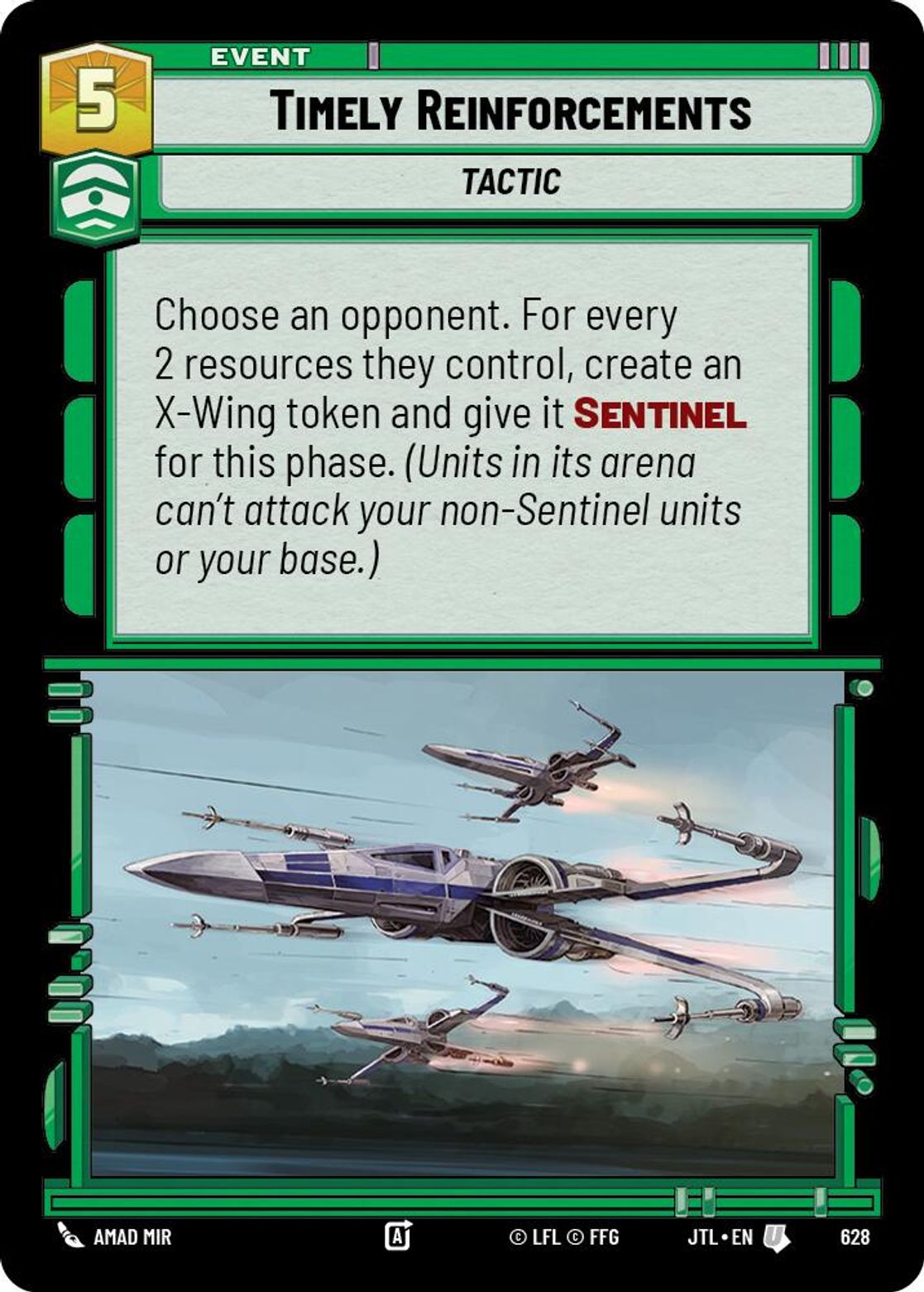 Timely Reinforcements — Jump To Lightspeed 628