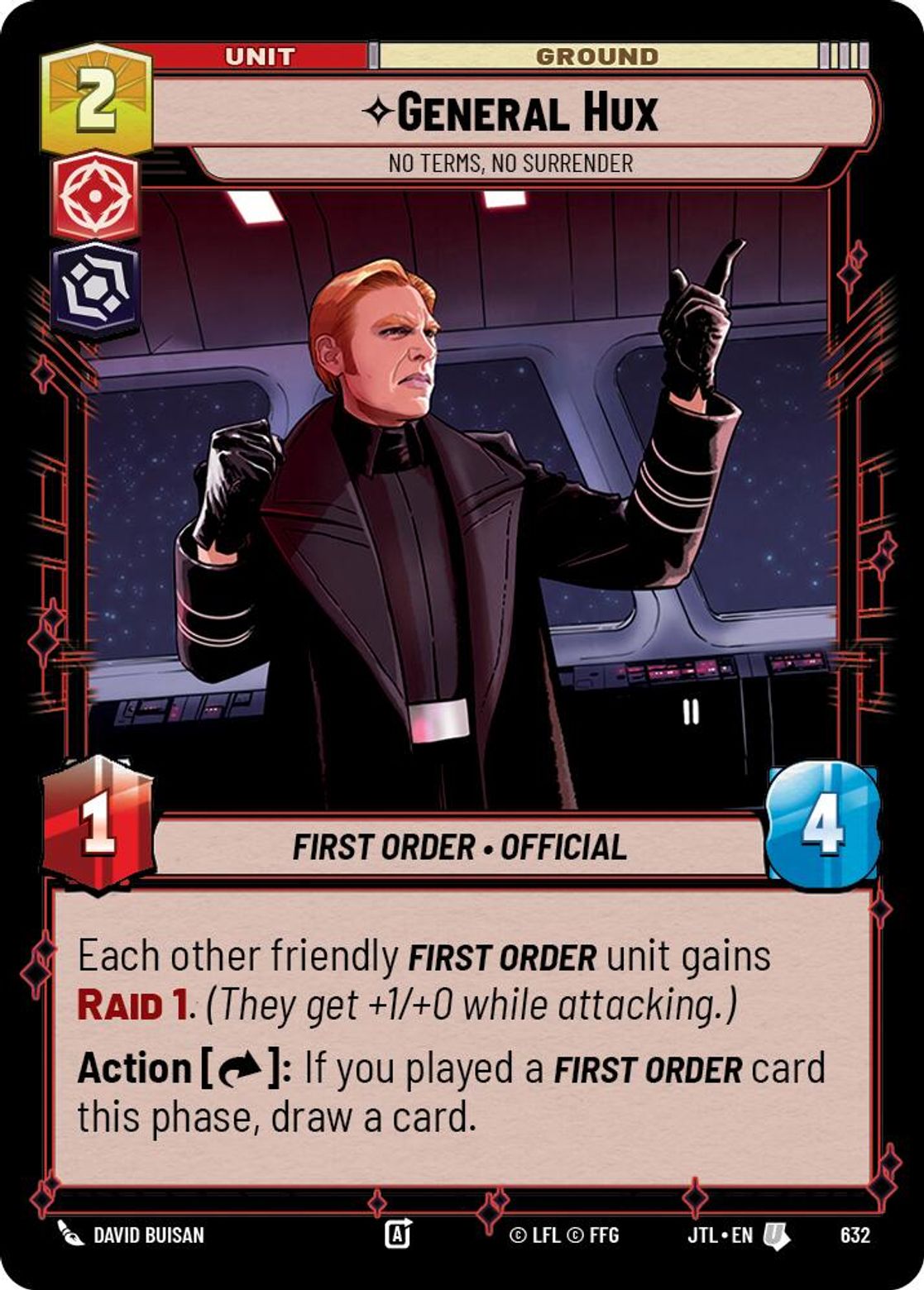 General Hux, No Terms, No Surrender — Jump To Lightspeed 632