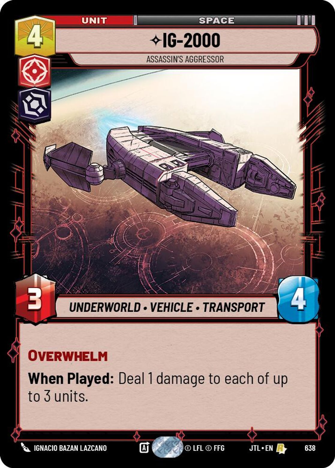 IG-2000, Assassin's Aggressor — Jump To Lightspeed 638