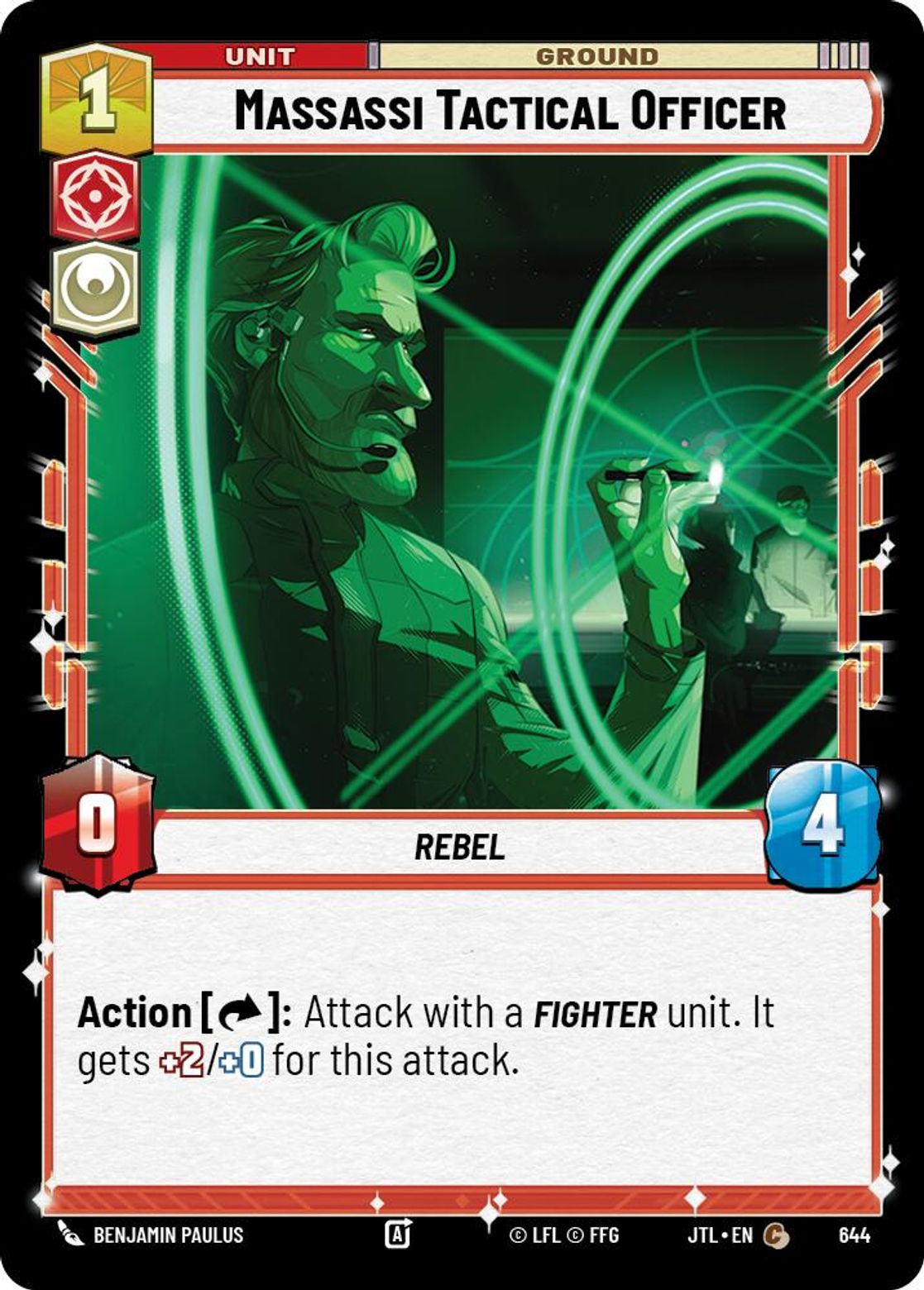 Massassi Tactical Officer — Jump To Lightspeed 644