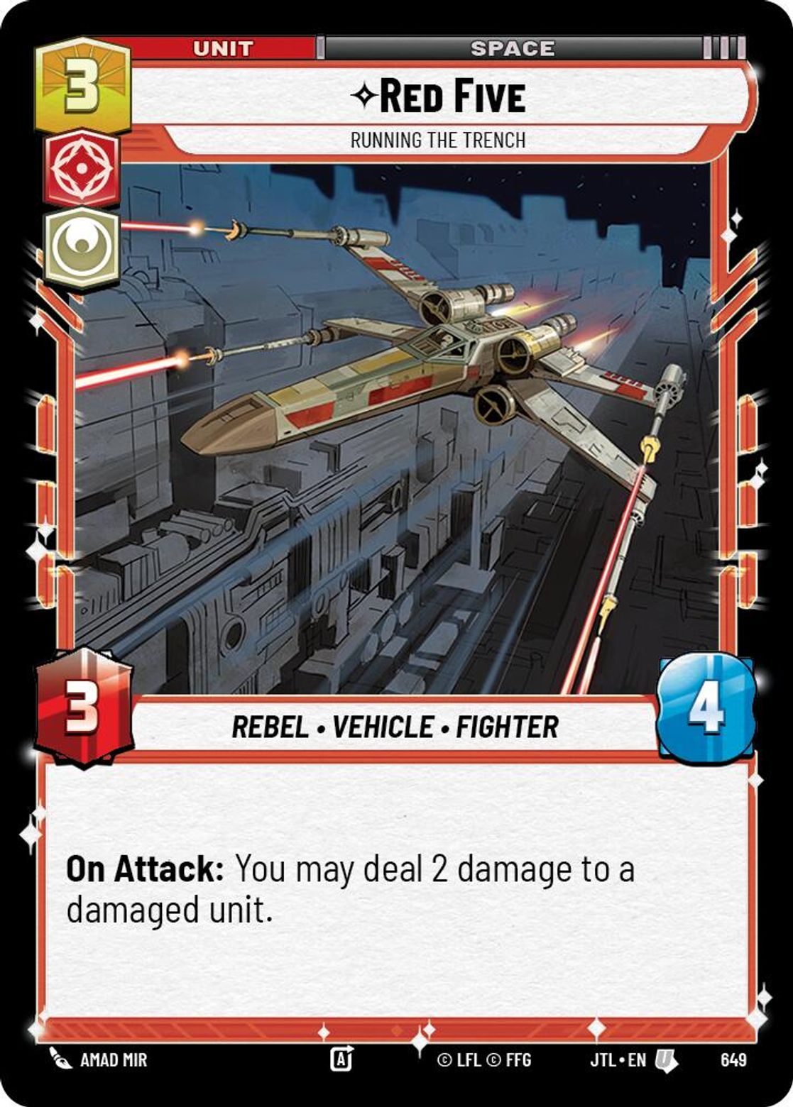 Red Five, Running the Trench — Jump To Lightspeed 649