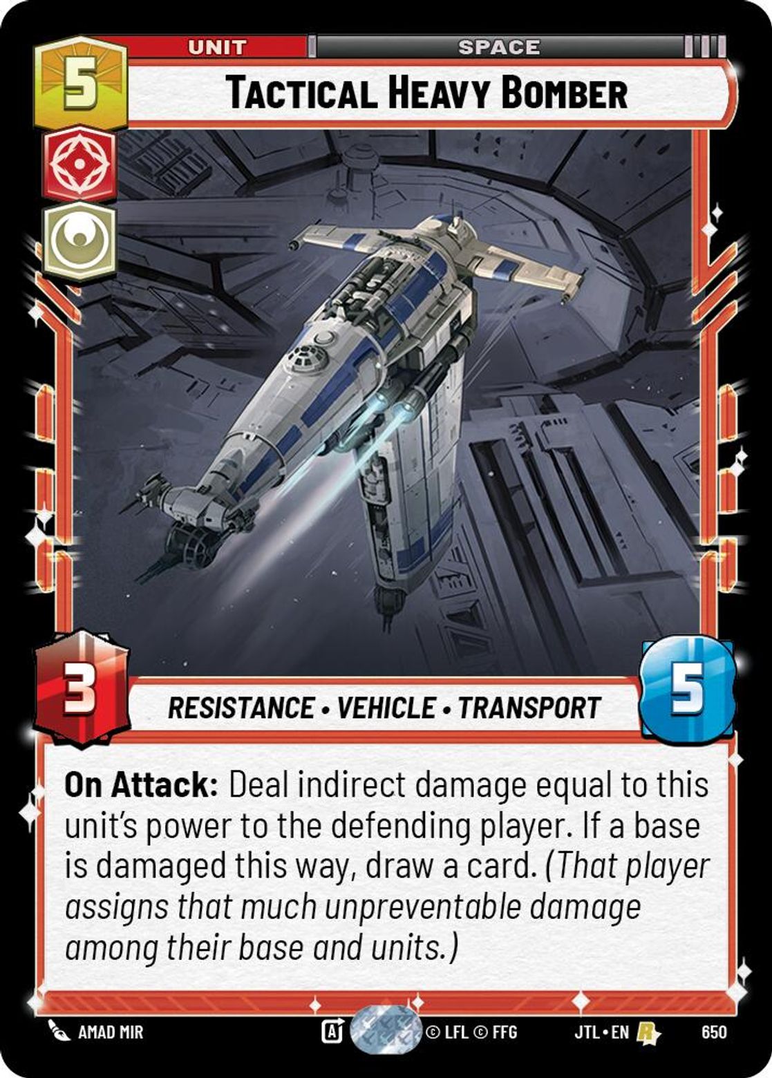 Tactical Heavy Bomber — Jump To Lightspeed 650