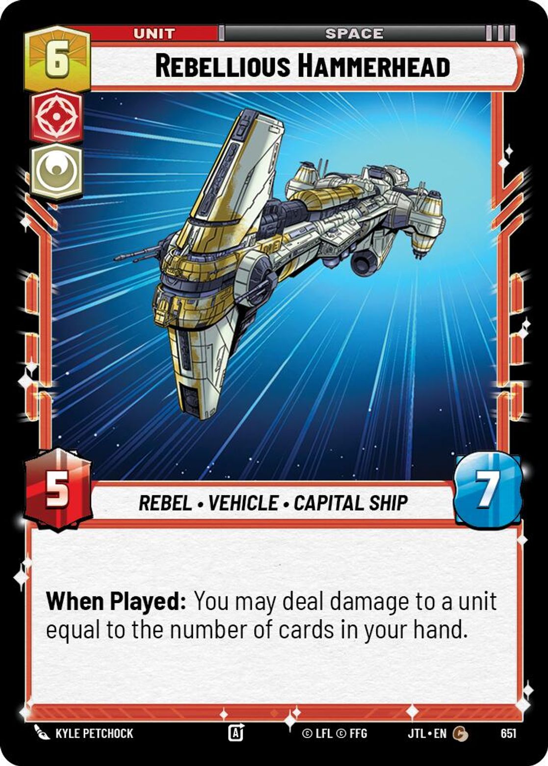 Rebellious Hammerhead — Jump To Lightspeed 651