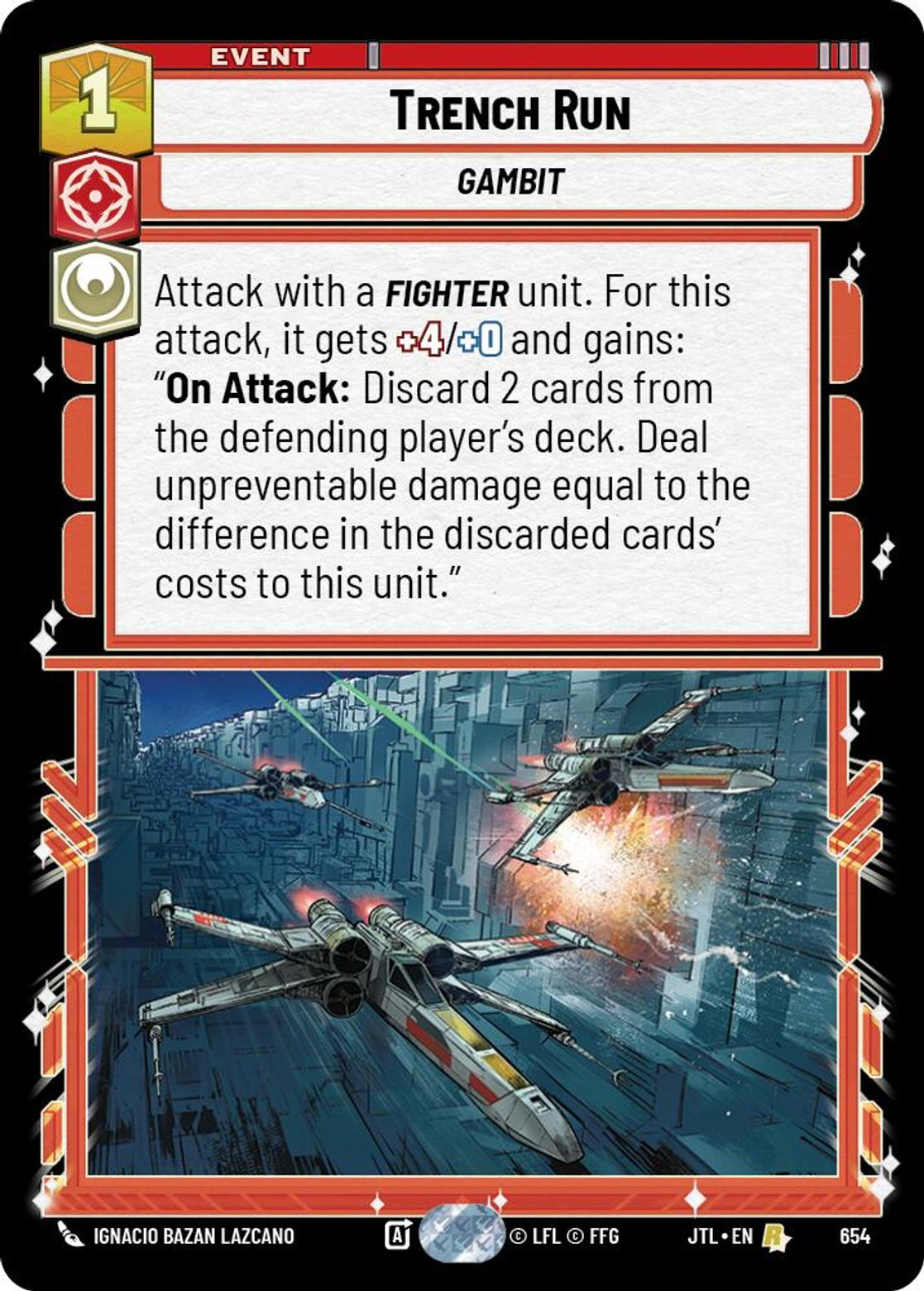 Trench Run — Jump To Lightspeed 654