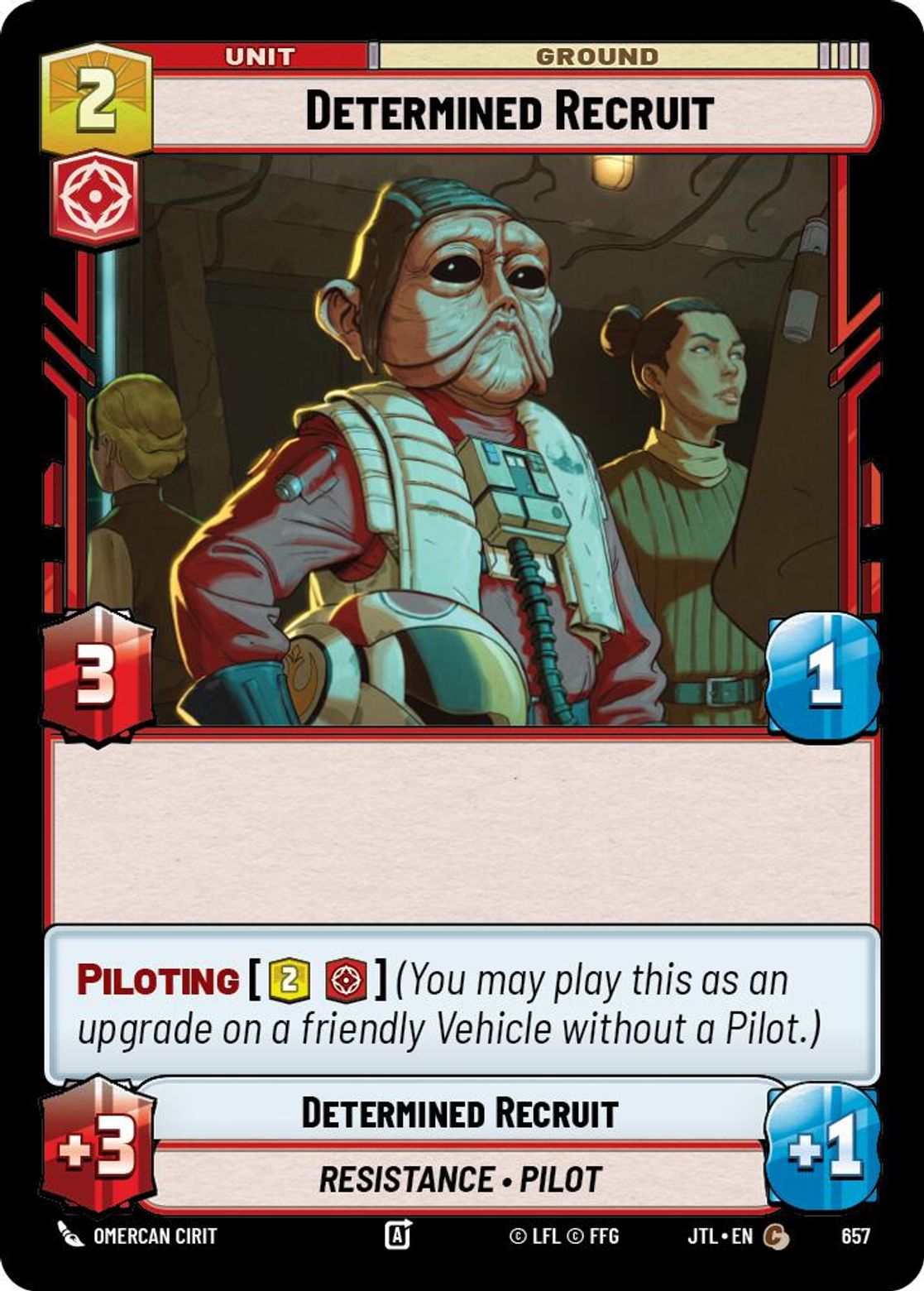 Determined Recruit — Jump To Lightspeed 657