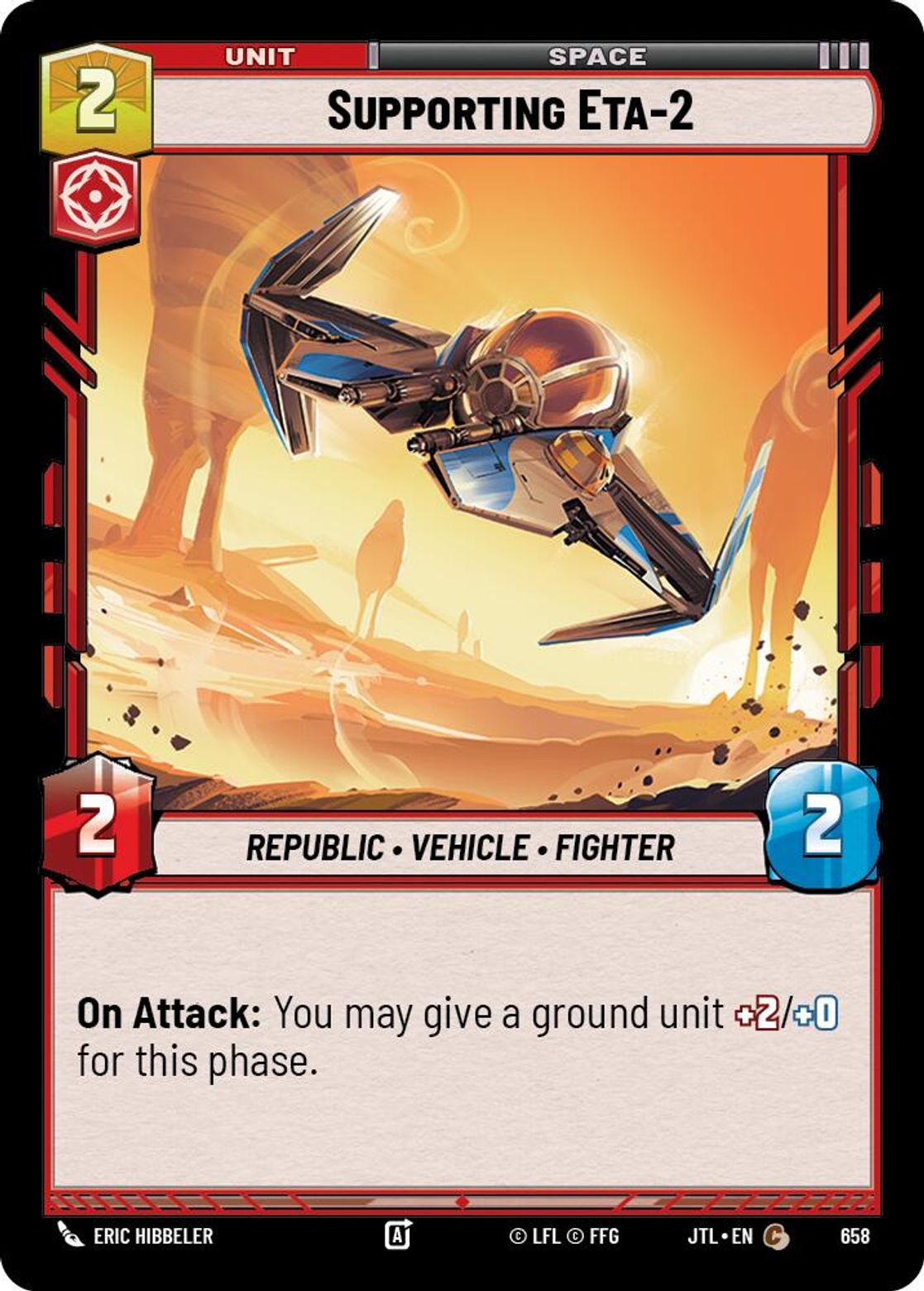 Supporting Eta-2 — Jump To Lightspeed 658