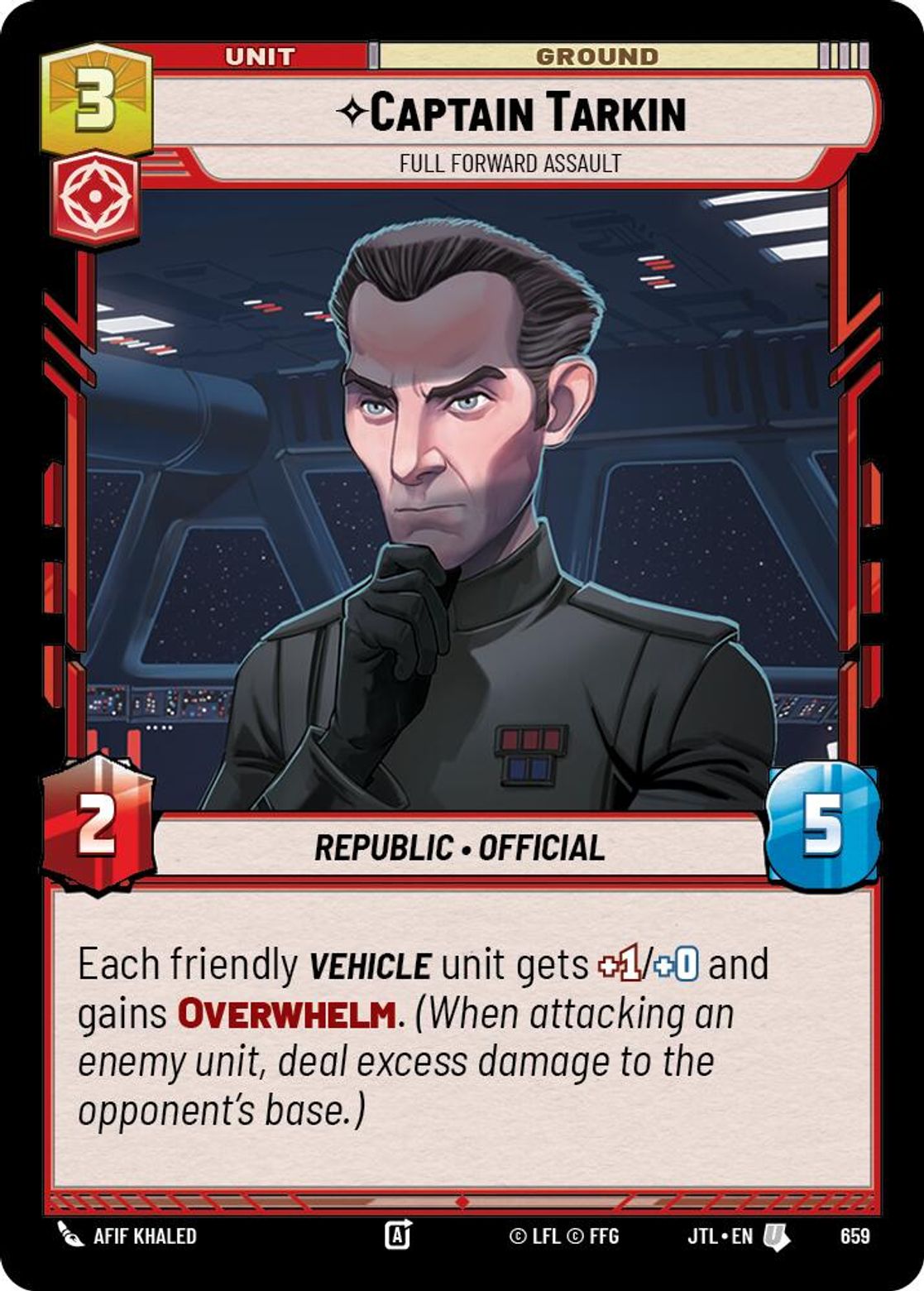 Captain Tarkin, Full Forward Assault — Jump To Lightspeed 659