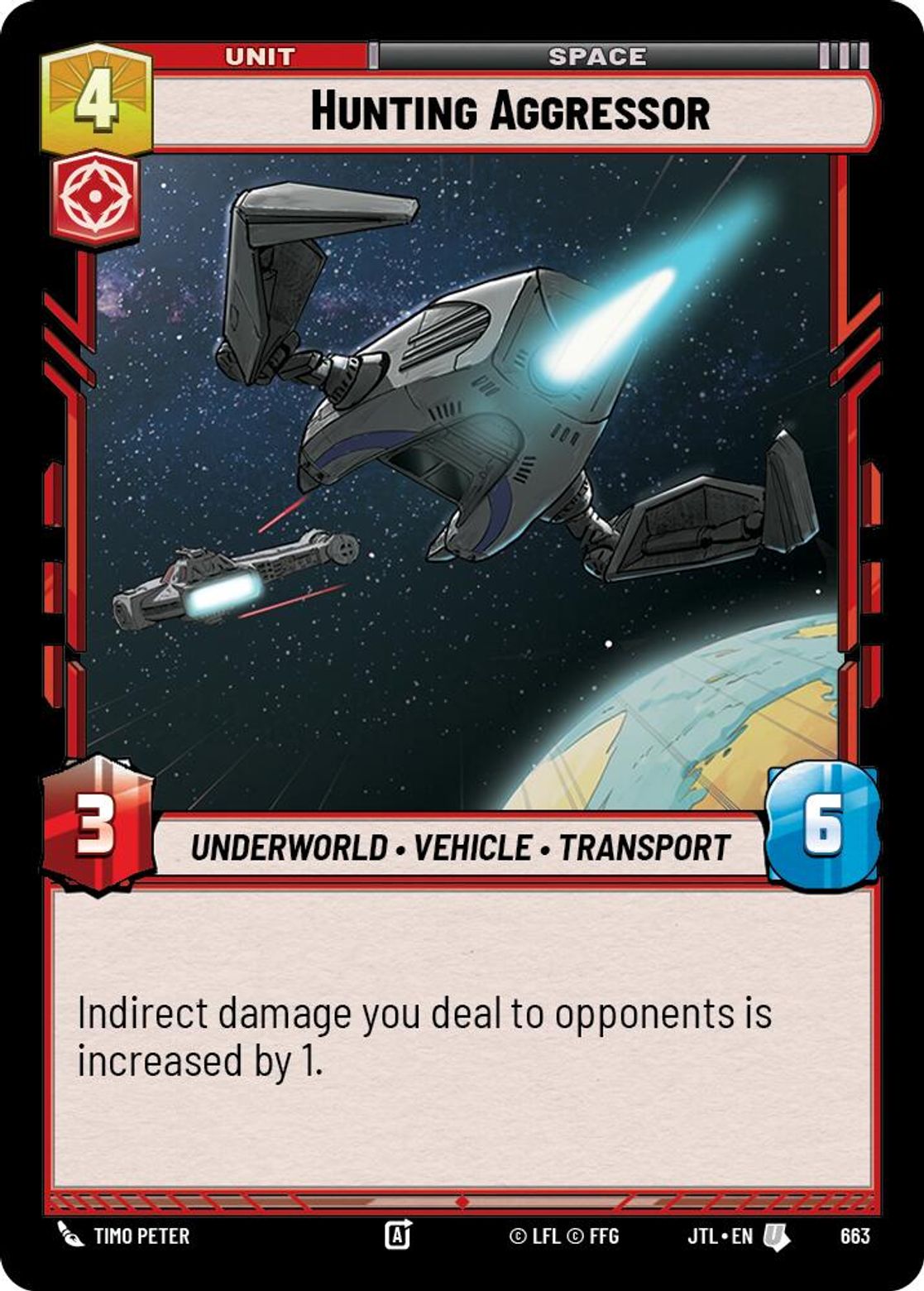 Hunting Aggressor — Jump To Lightspeed 663