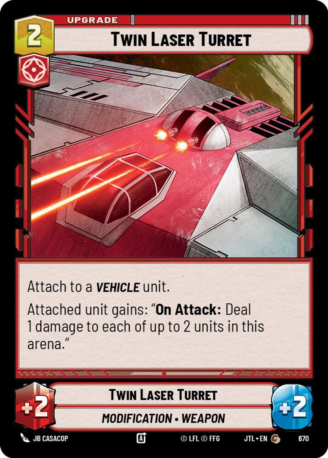 Twin Laser Turret — Jump To Lightspeed 670