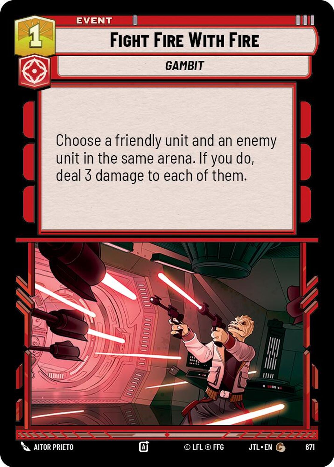 Fight Fire With Fire — Jump To Lightspeed 671