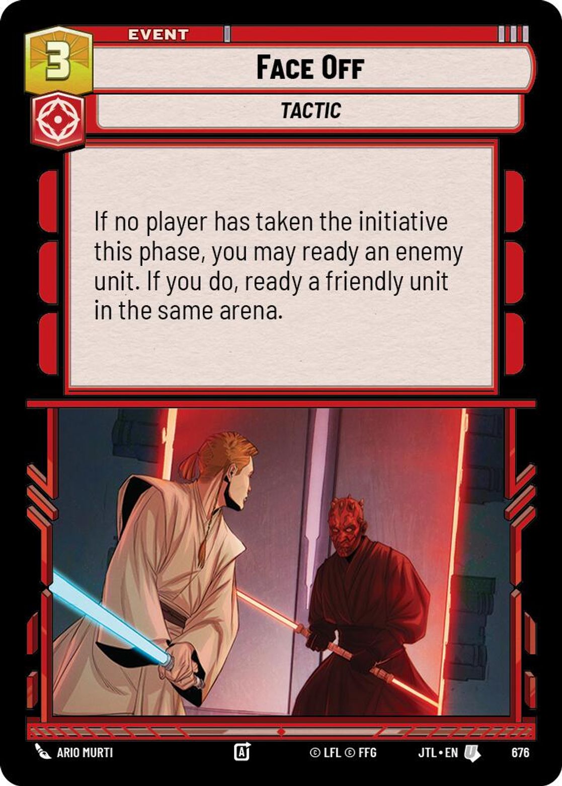Face Off — Jump To Lightspeed 676