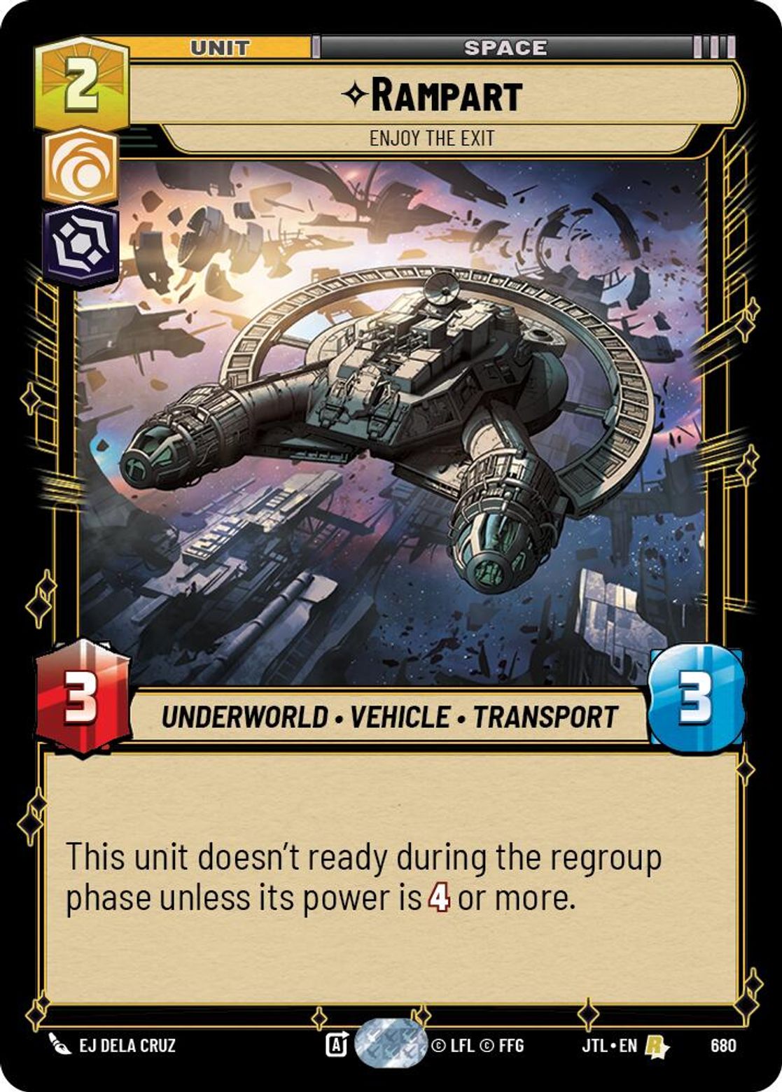 Rampart, Enjoy the Exit — Jump To Lightspeed 680