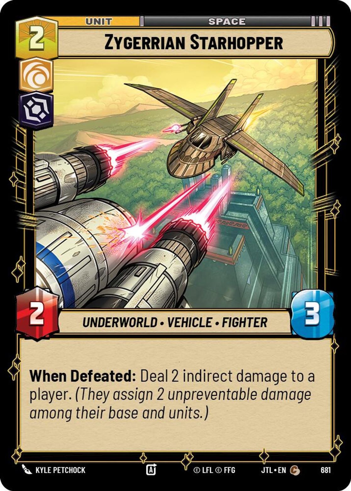Zygerrian Starhopper — Jump To Lightspeed 681