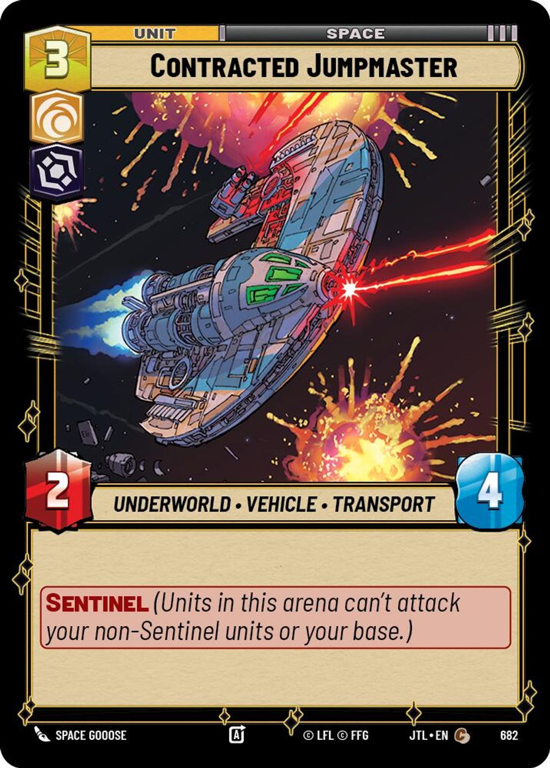 Contracted Jumpmaster — Jump To Lightspeed 682
