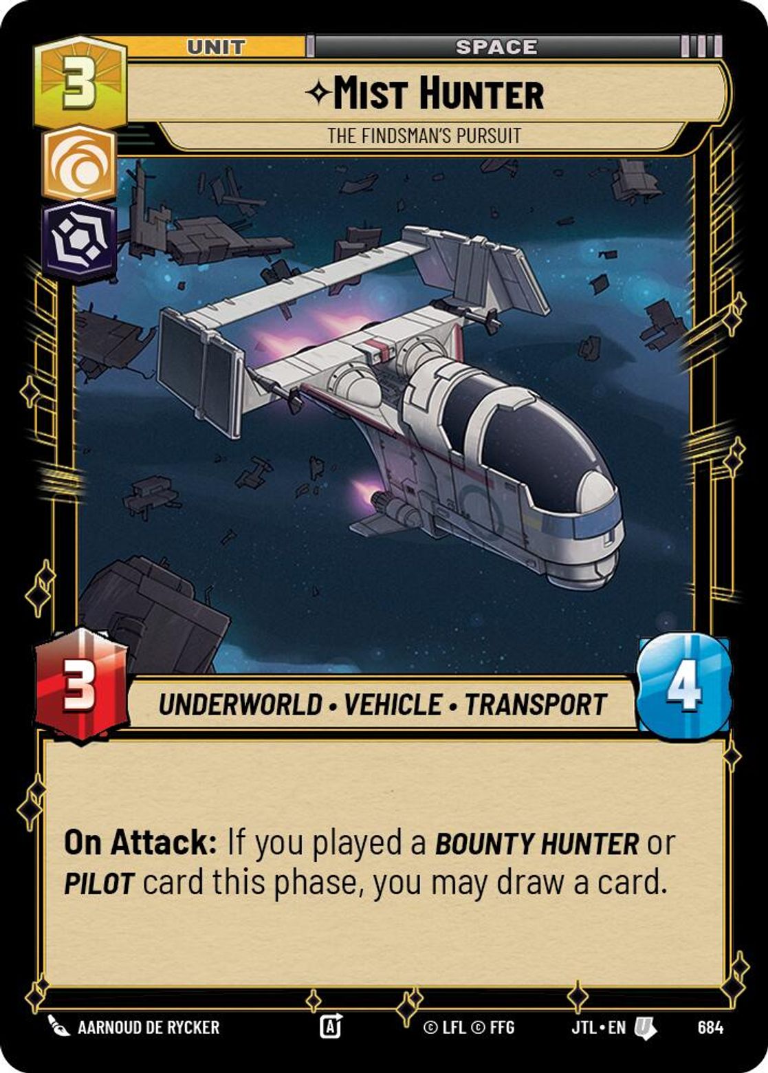 Mist Hunter, The Findsman's Pursuit — Jump To Lightspeed 684