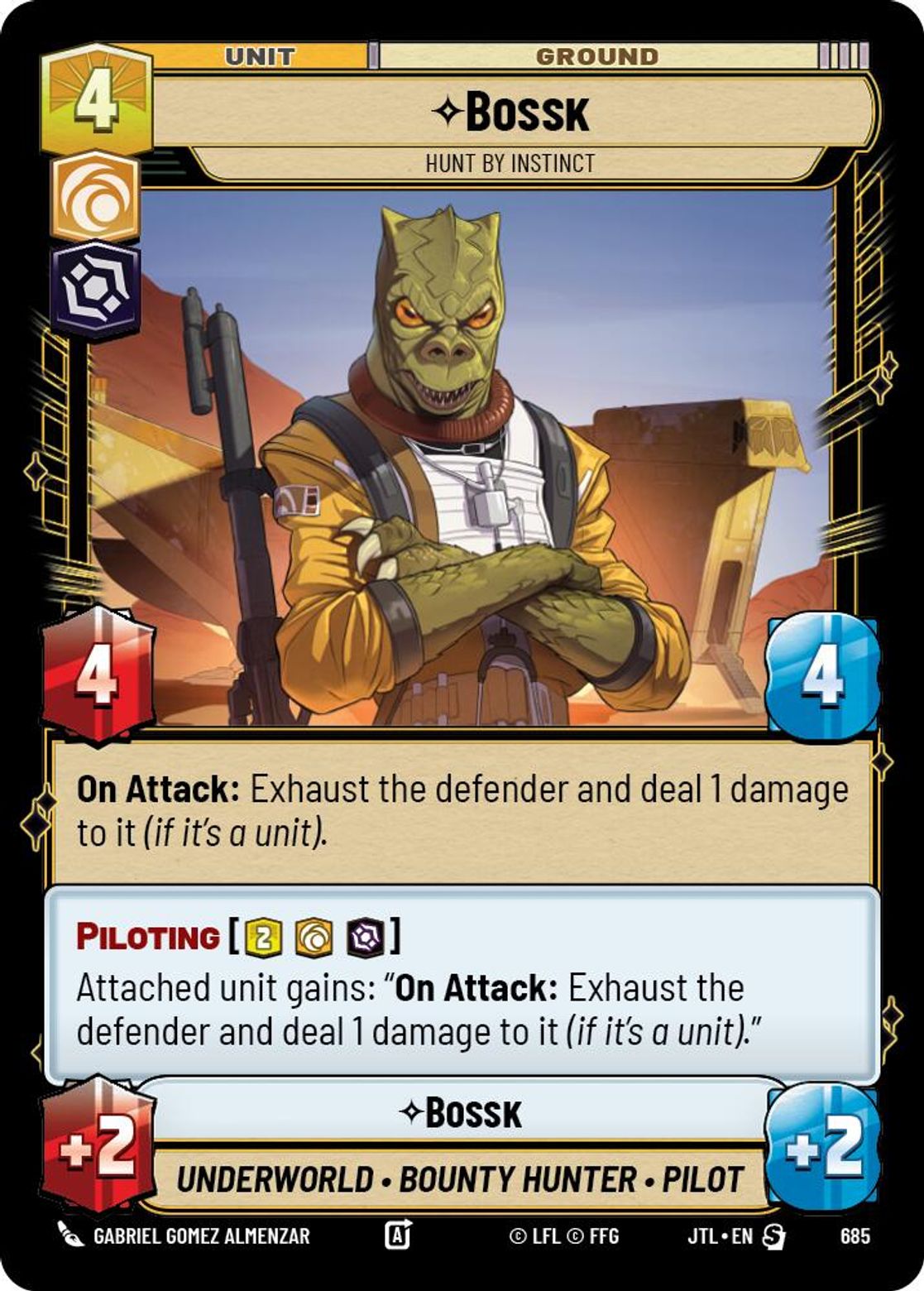 Bossk, Hunt By Instinct — Jump To Lightspeed 685