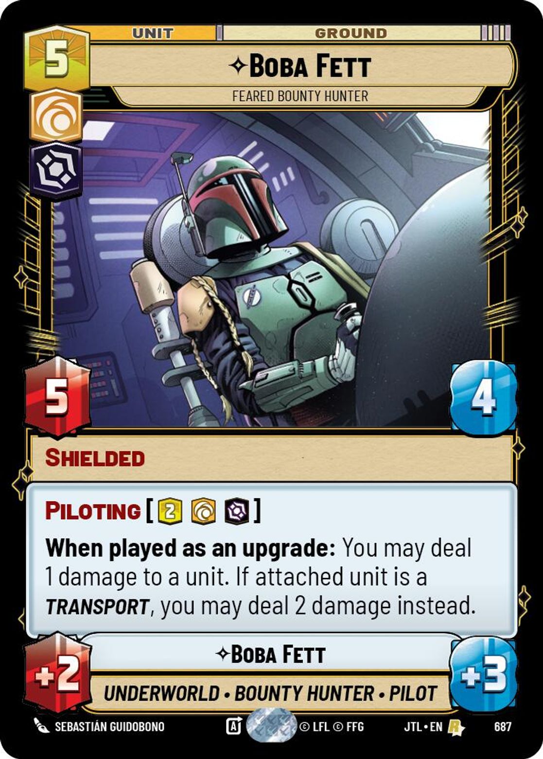 Boba Fett, Feared Bounty Hunter — Jump To Lightspeed 687