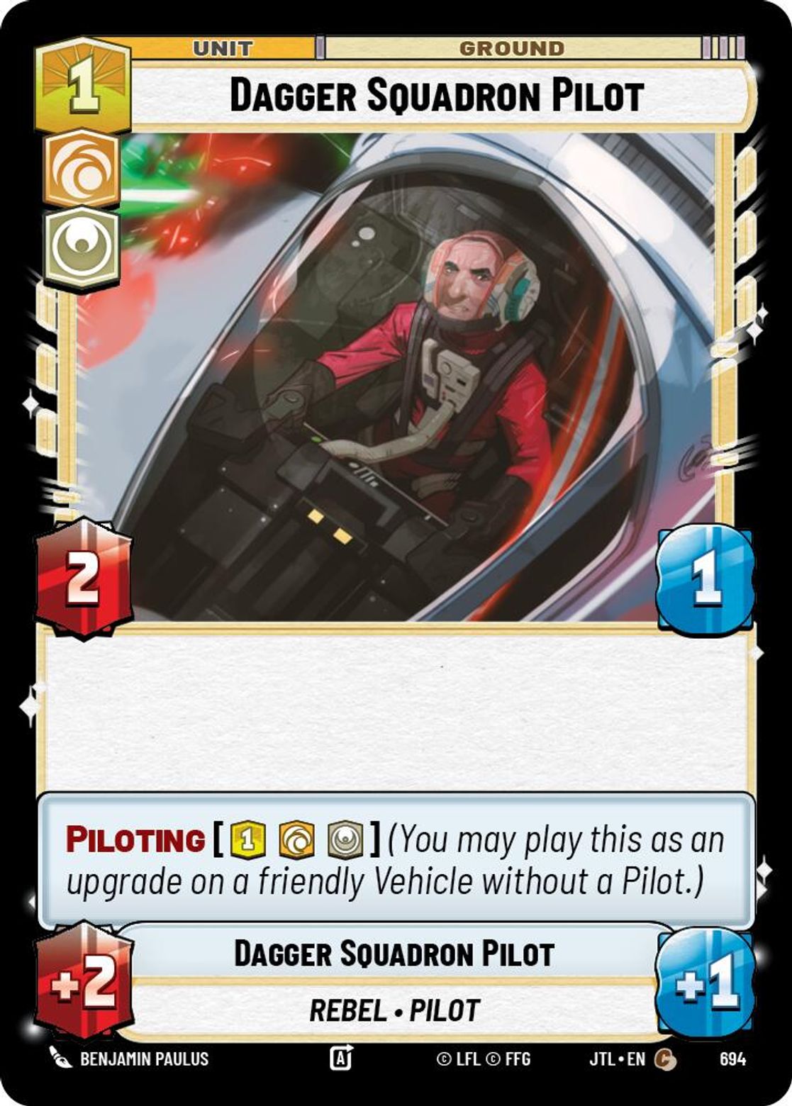 Dagger Squadron Pilot — Jump To Lightspeed 694