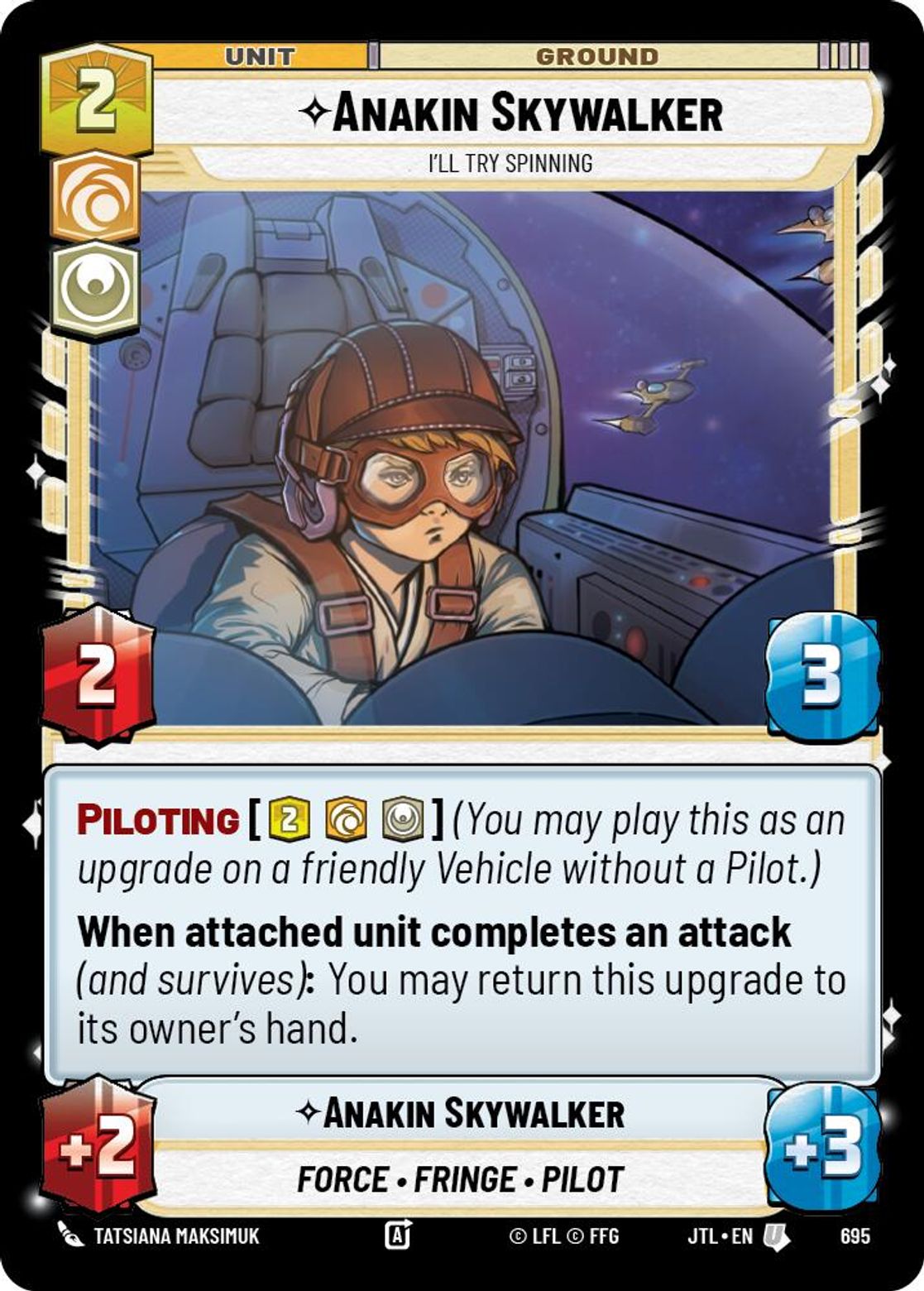 Anakin Skywalker, I'll Try Spinning — Jump To Lightspeed 695