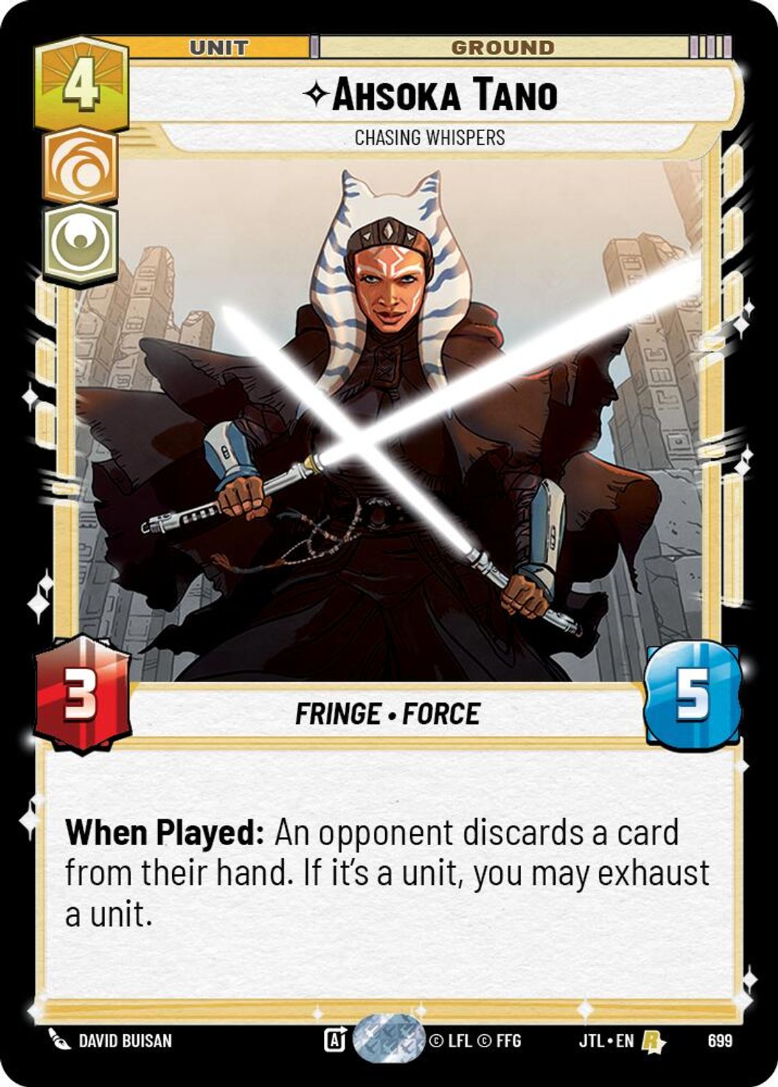 Ahsoka Tano, Chasing Whispers — Jump To Lightspeed 699