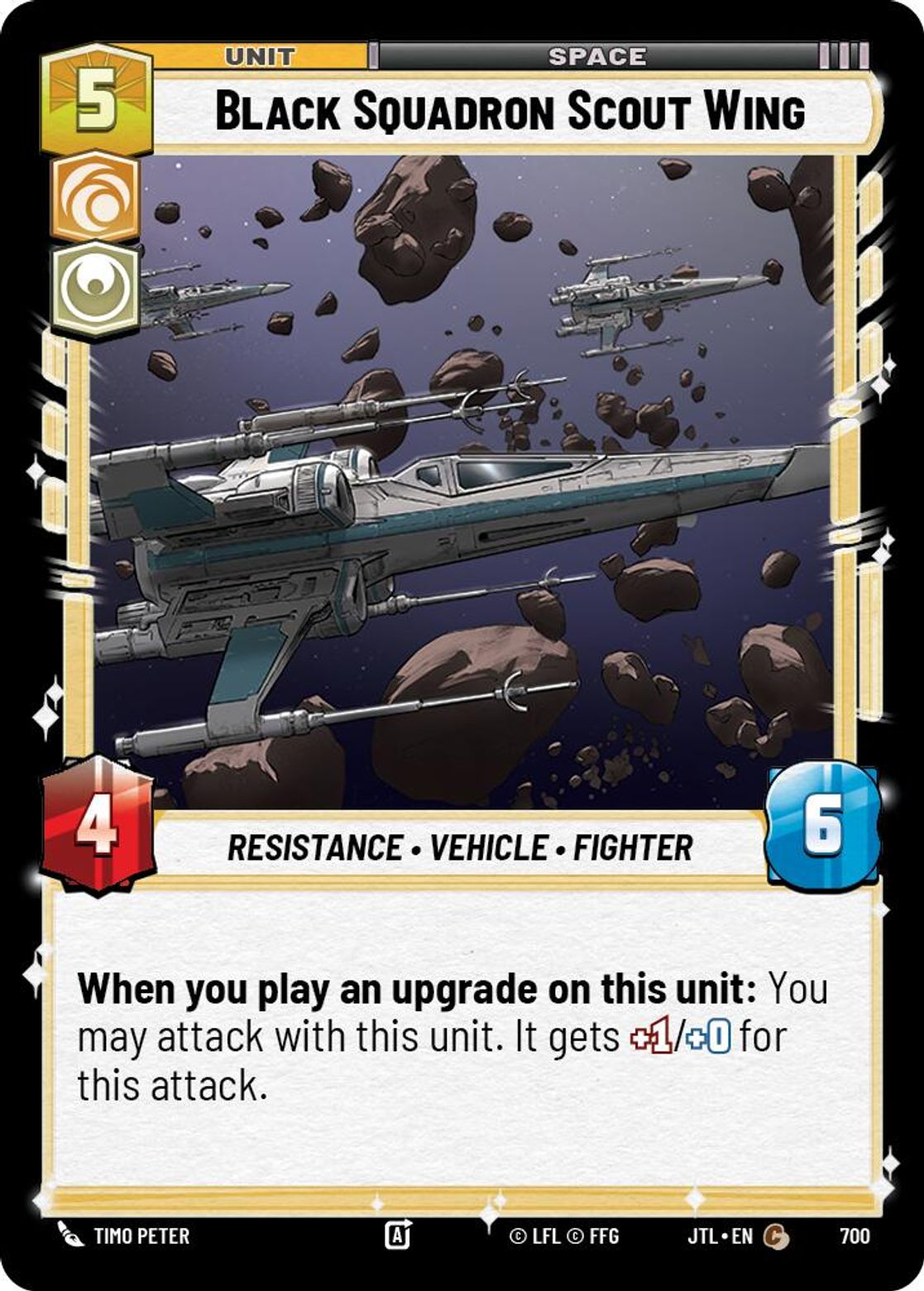 Black Squadron Scout Wing — Jump To Lightspeed 700