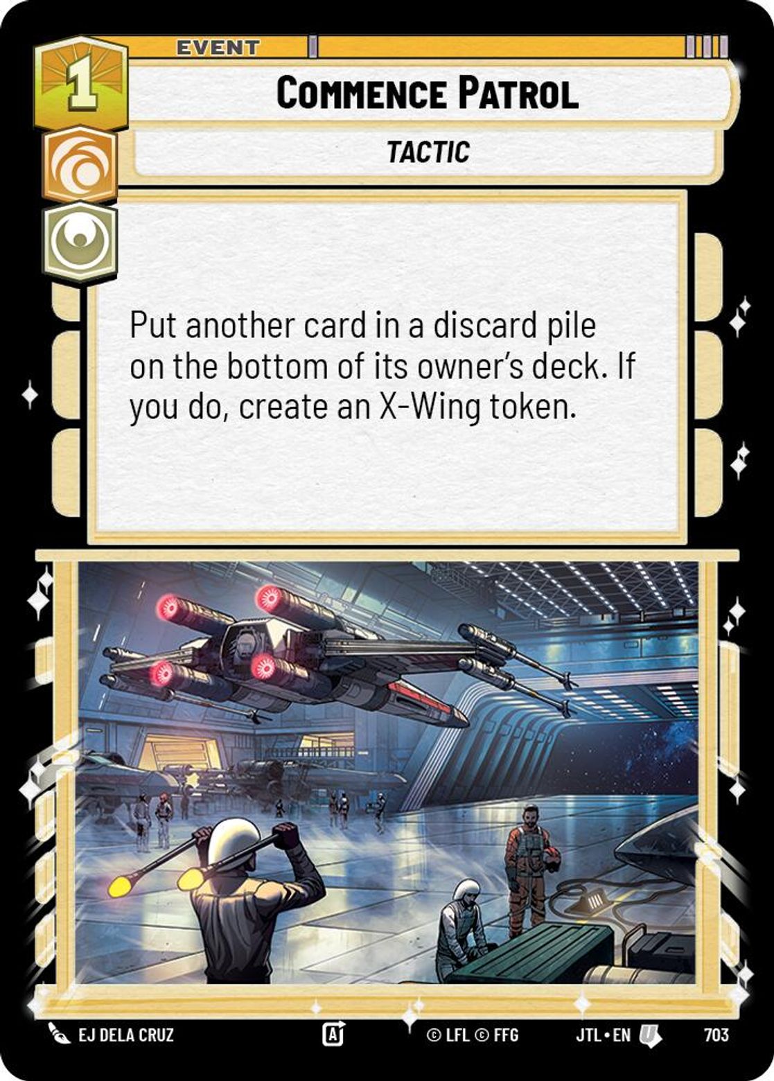 Commence Patrol — Jump To Lightspeed 703