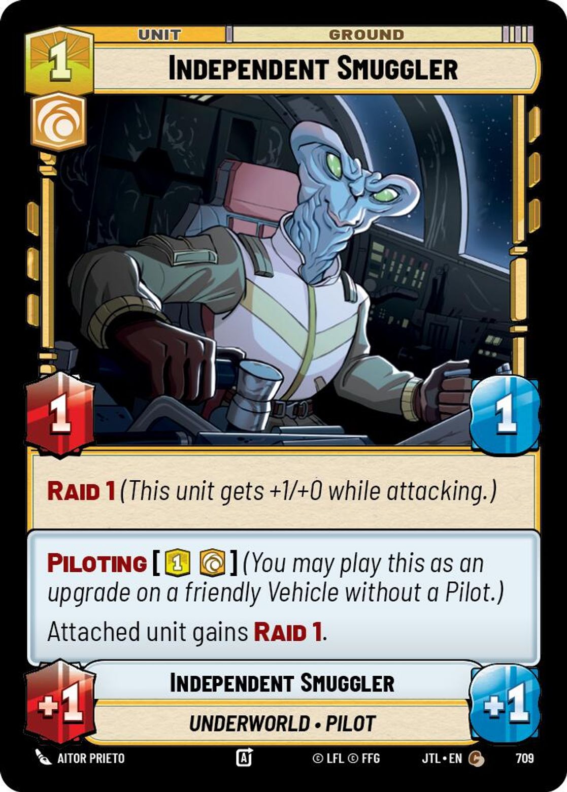 Independent Smuggler — Jump To Lightspeed 709