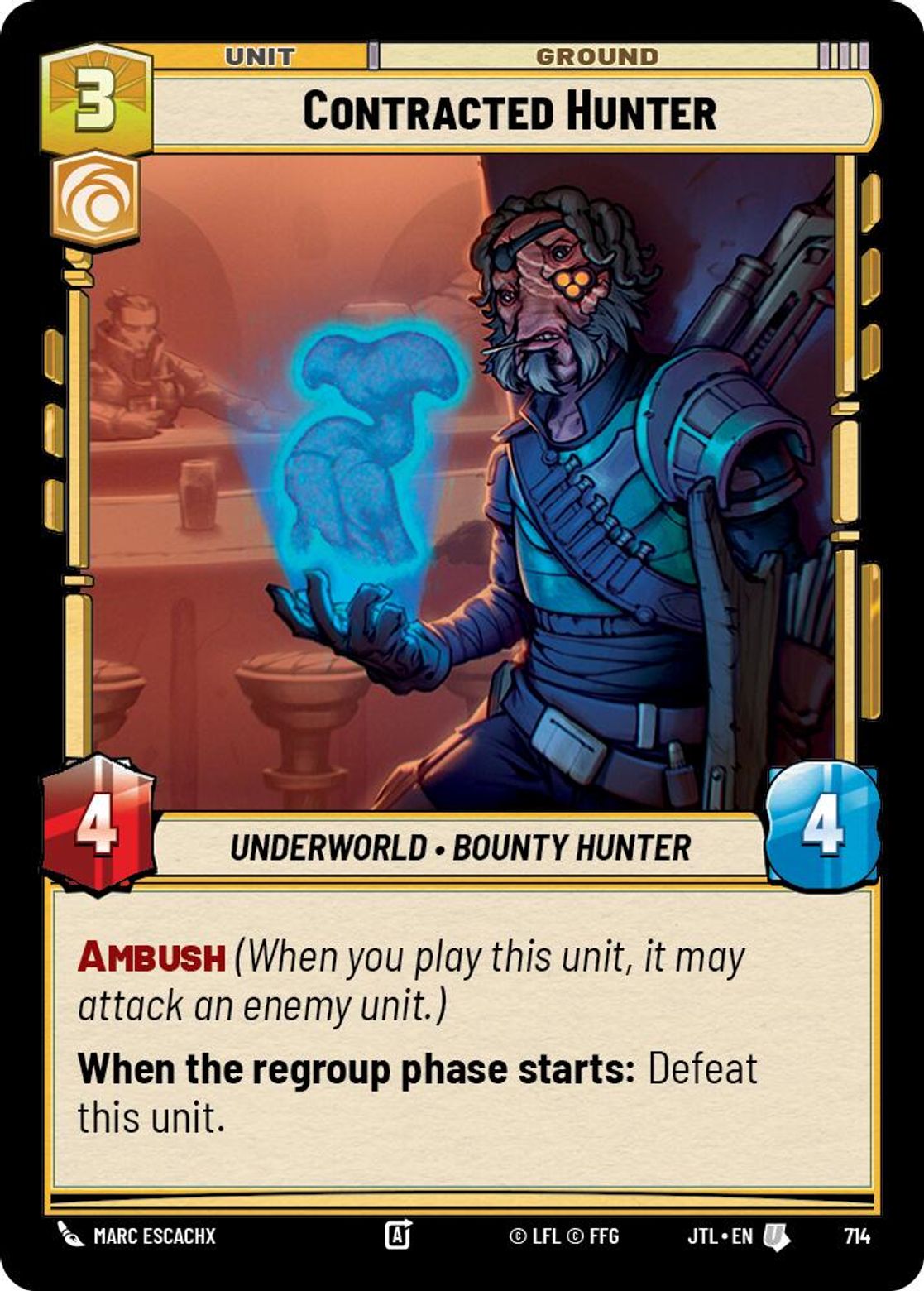 Contracted Hunter — Jump To Lightspeed 714