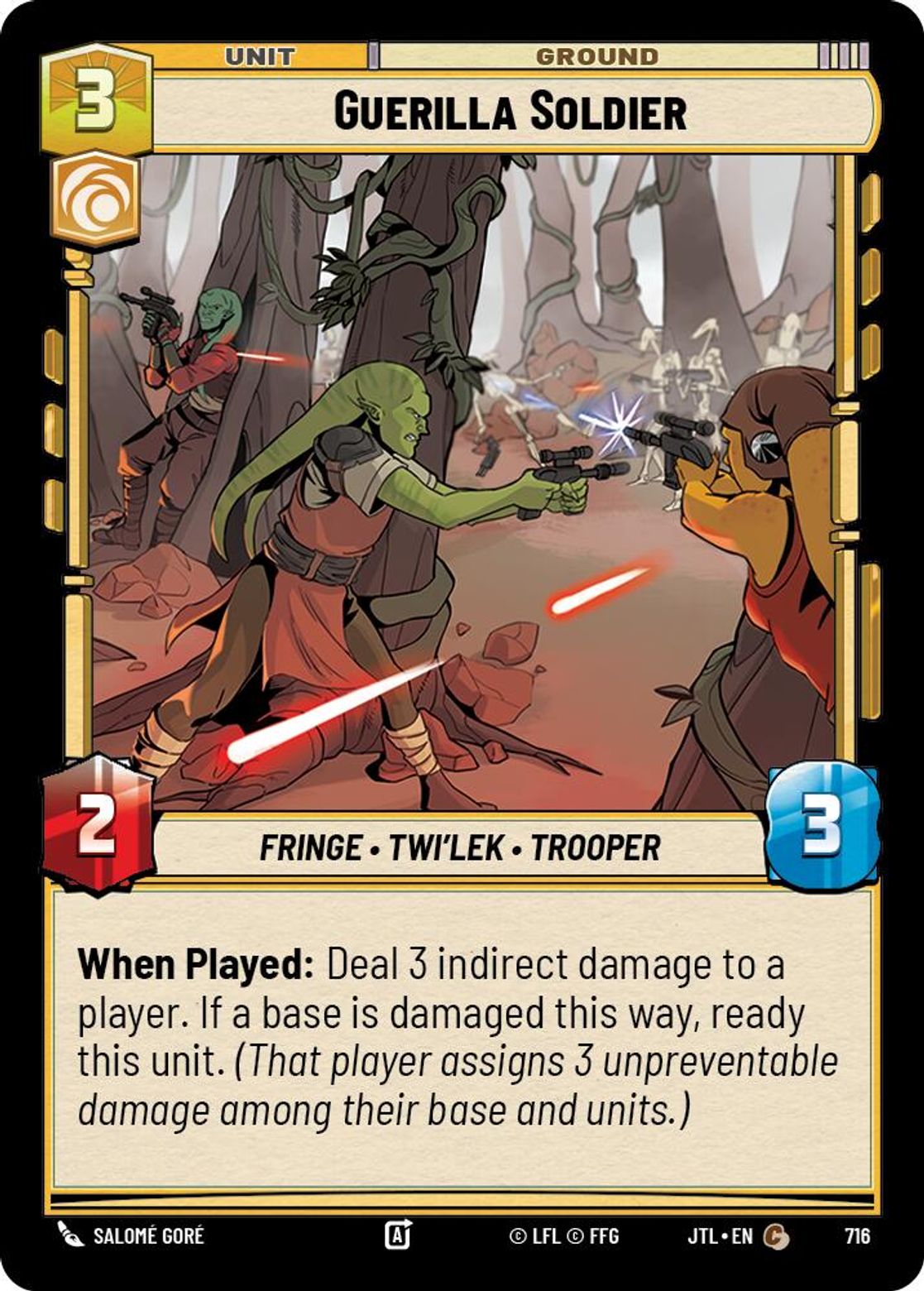Guerilla Soldier — Jump To Lightspeed 716