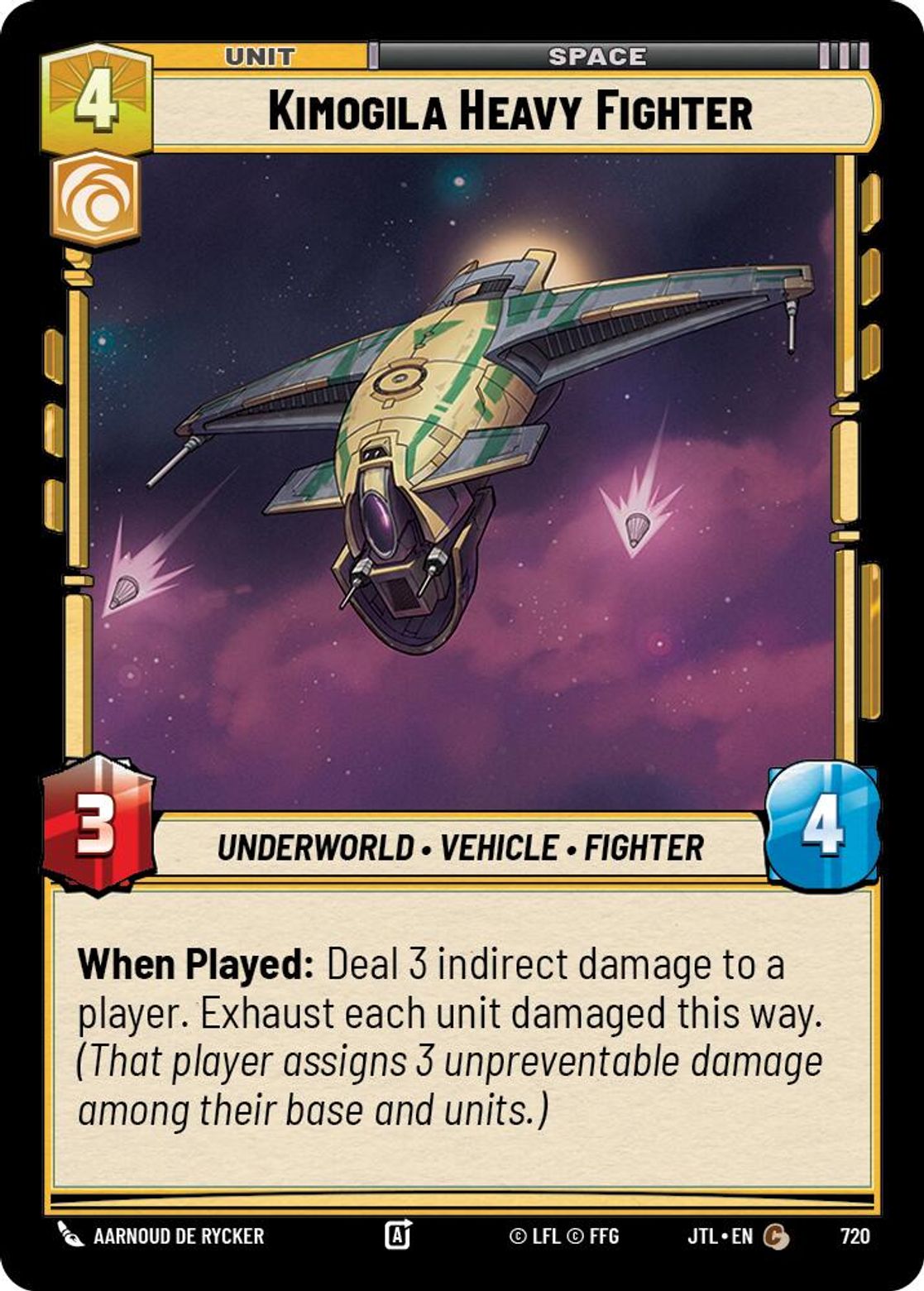 Kimoglia Heavy Fighter — Jump To Lightspeed 720